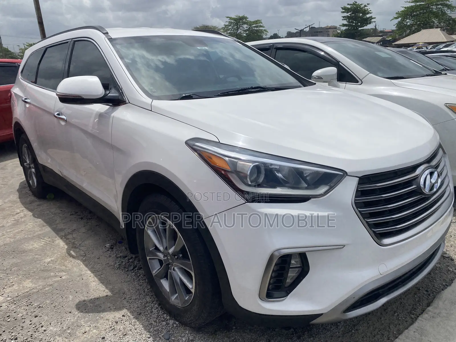 Hyundai Santa Fe Limited Ultimate AWD 2018 White