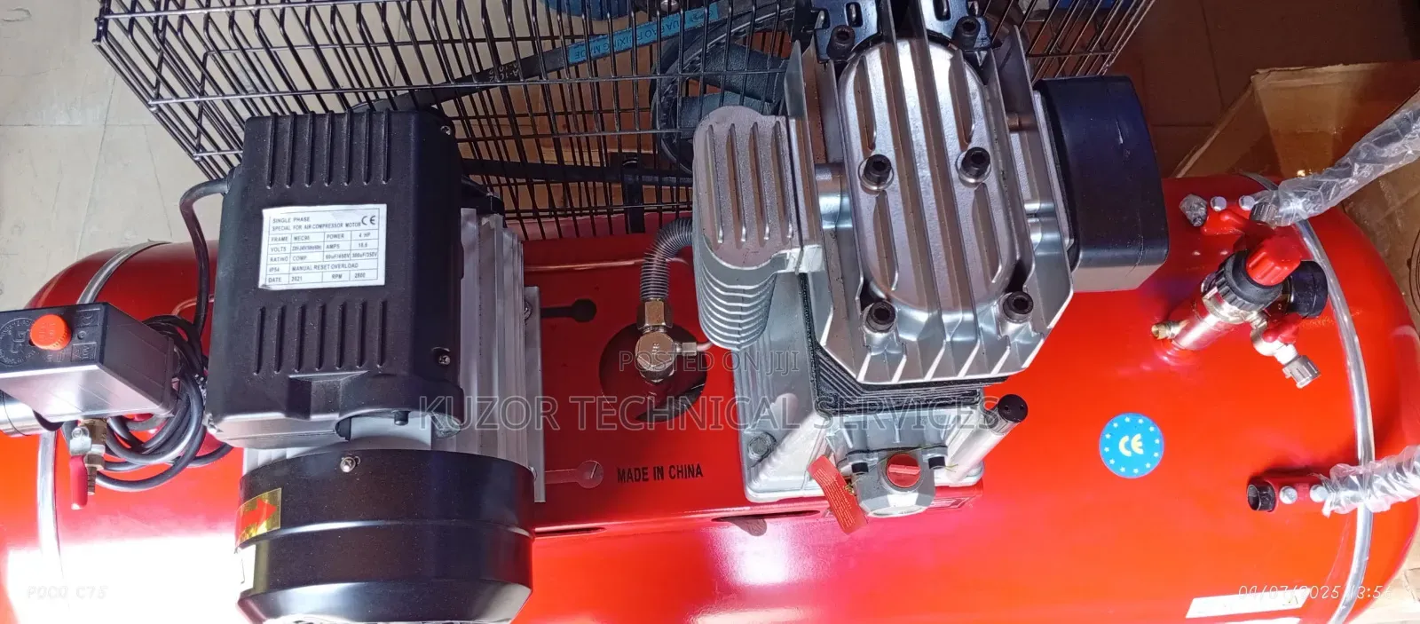 200ltrs Power Flex Air Compressor Machine