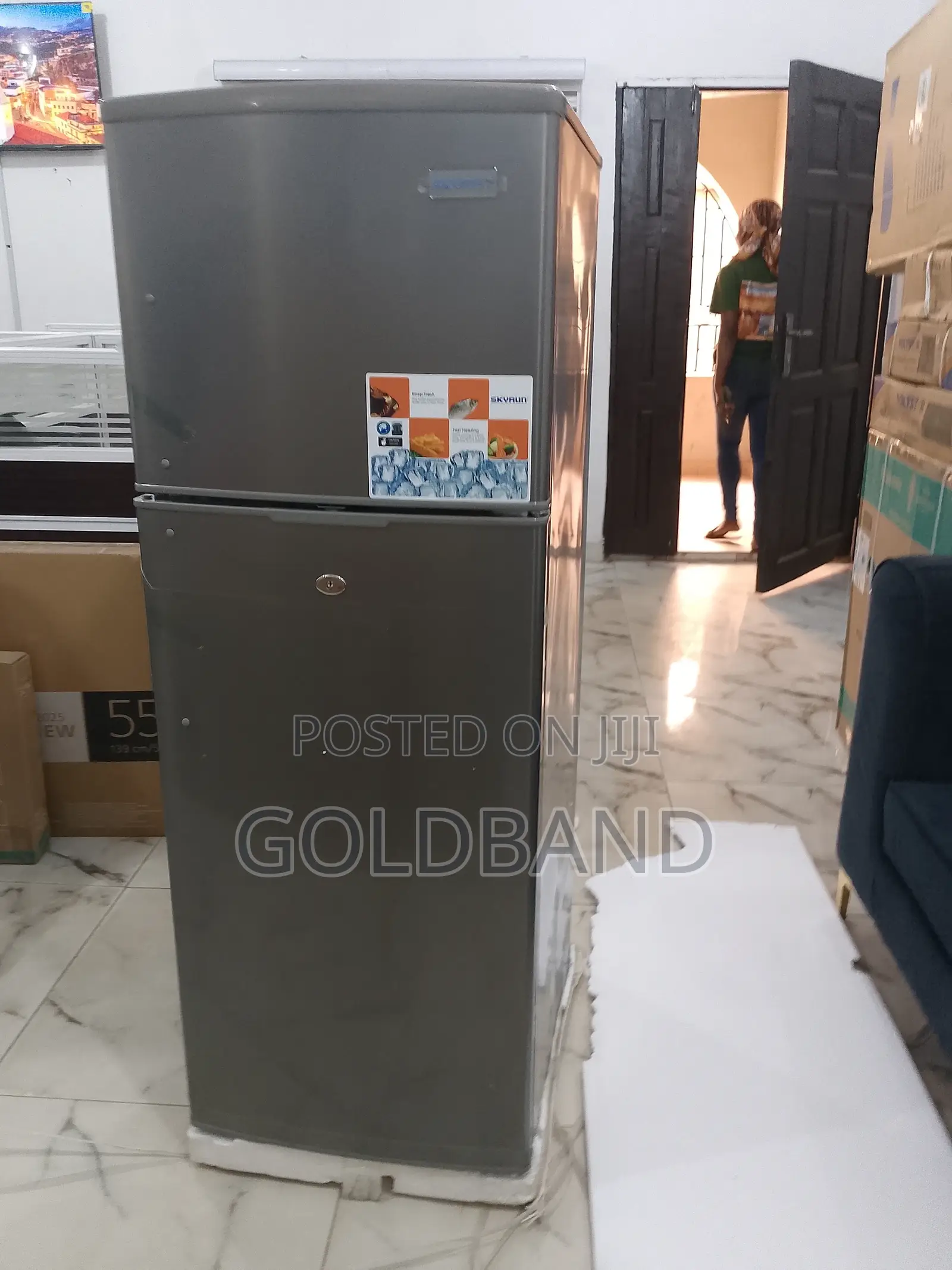 Skyrun 182l Double Door Smart Storage Refrigerator BCD-187a
