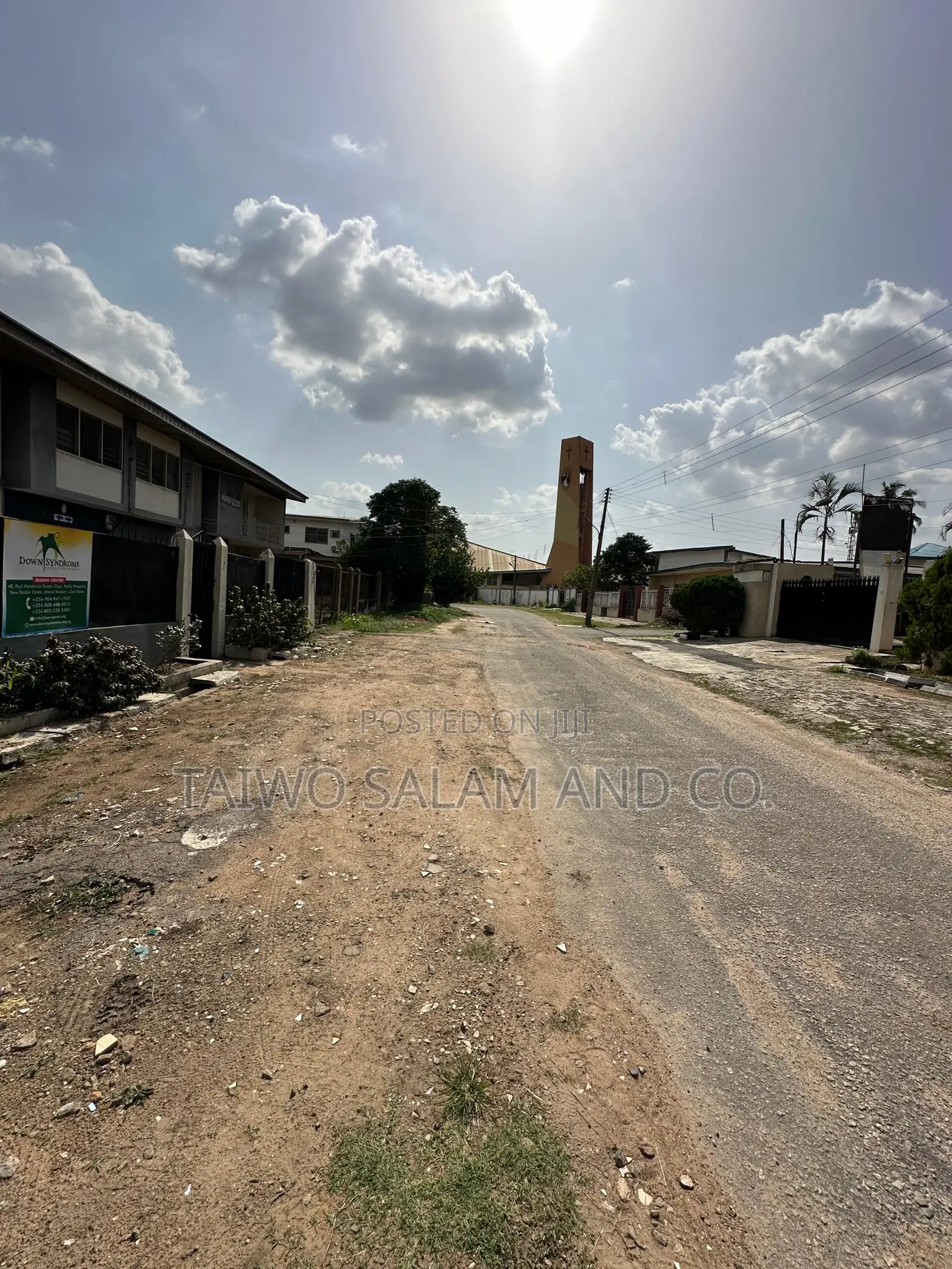 1500sqm of Land With 7 Bedroom Duplex New Bodija Ibadan