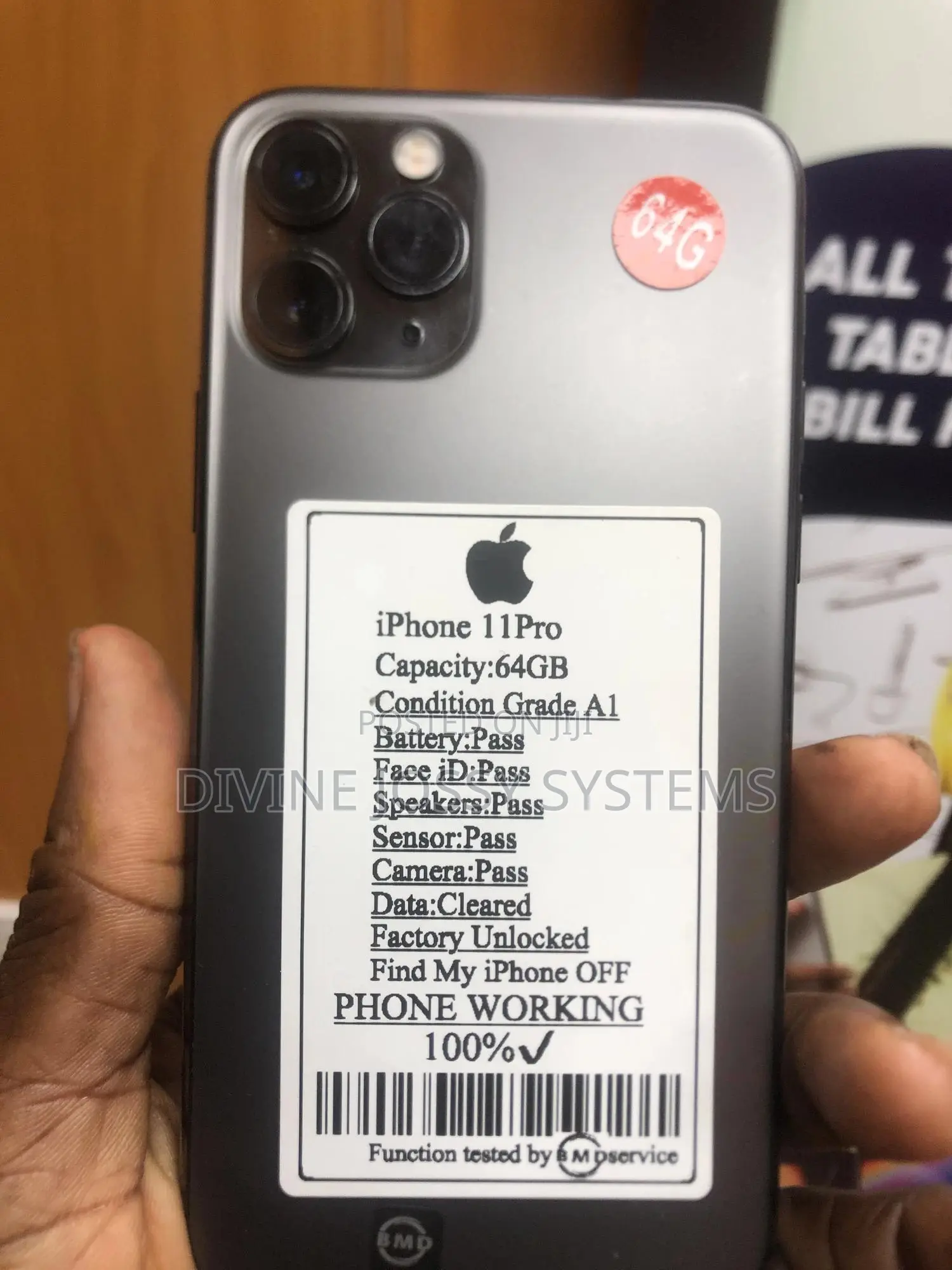 Apple iPhone 11 Pro 64 GB Black