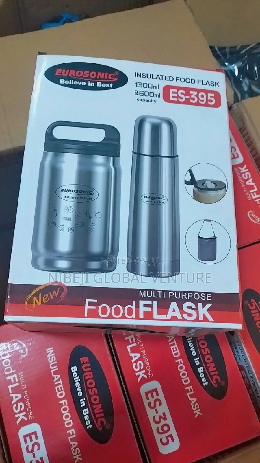 Insulated Food Water Flask