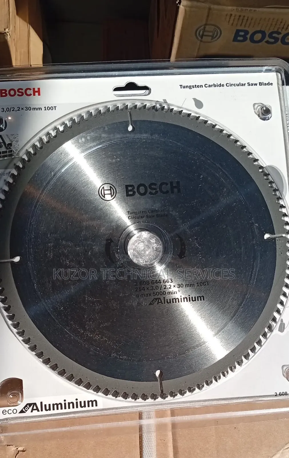 Bosch 10" Circular Saw Blade for Aluminium