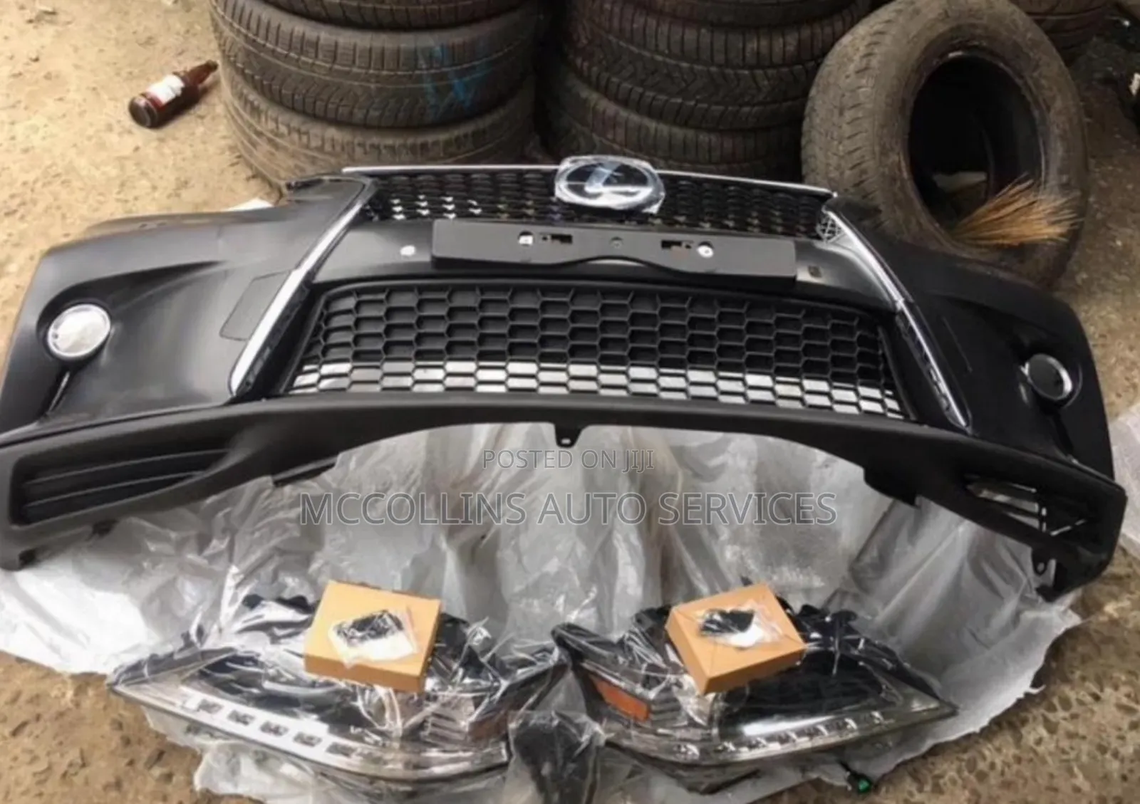 Lexus Rx 350 2013 - 2014 Complete Bumper And Head Light