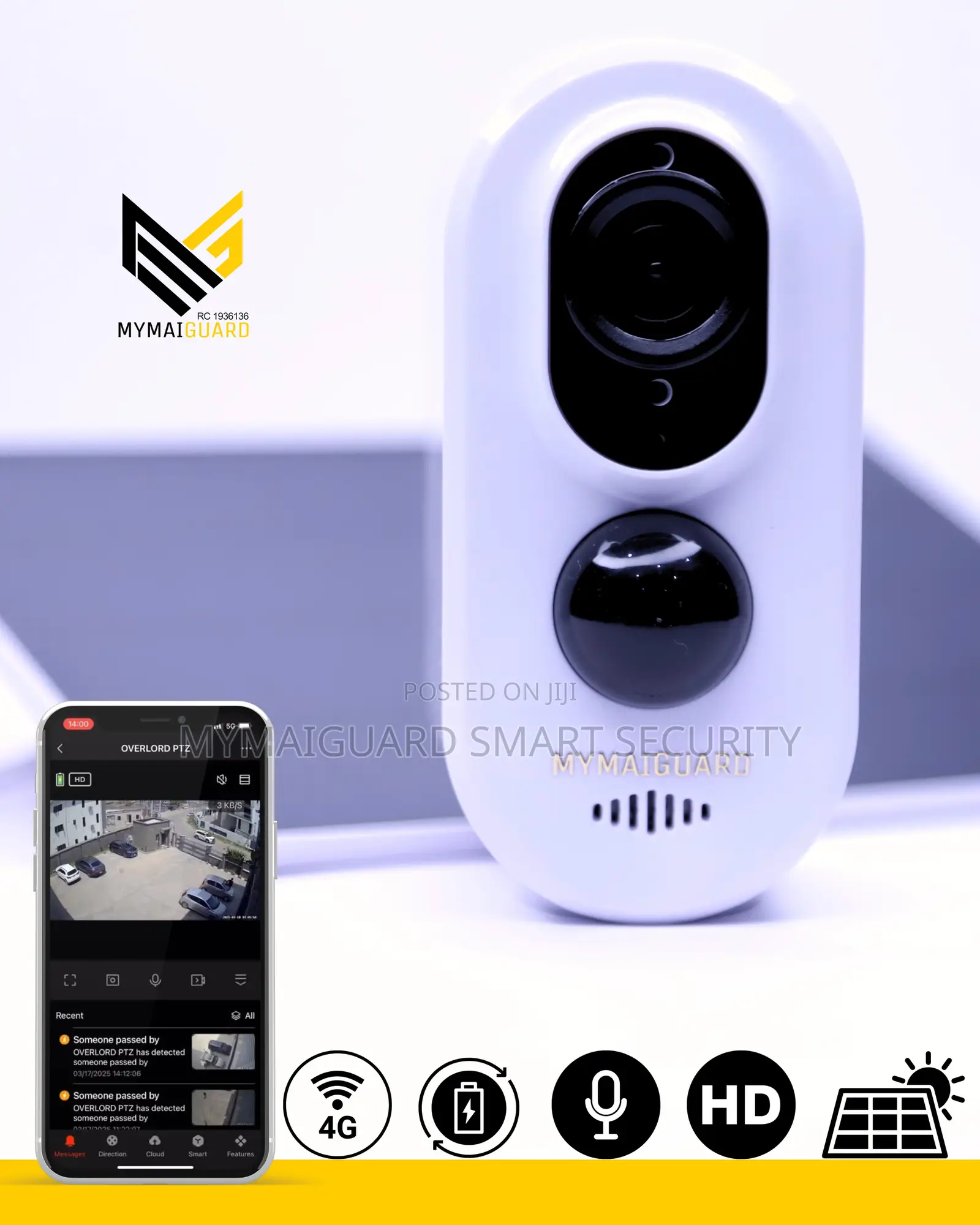 She Smart Camera- Wifi, Battery Powered