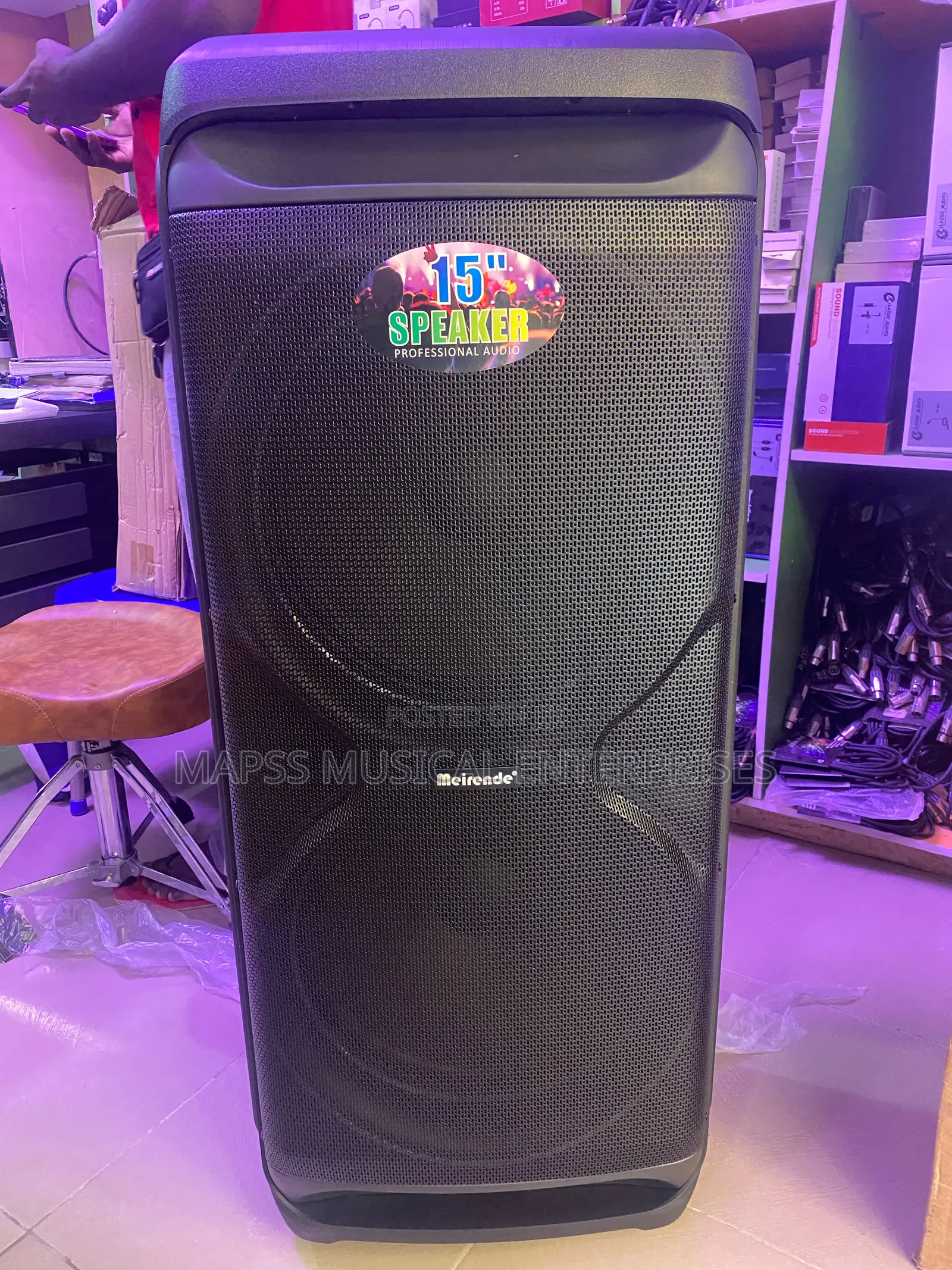 Meirende 15" Professional Audio Speaker