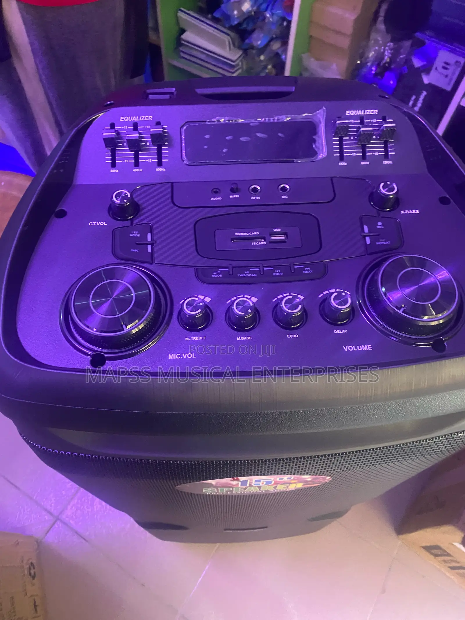 Meirende 15" Professional Audio Speaker