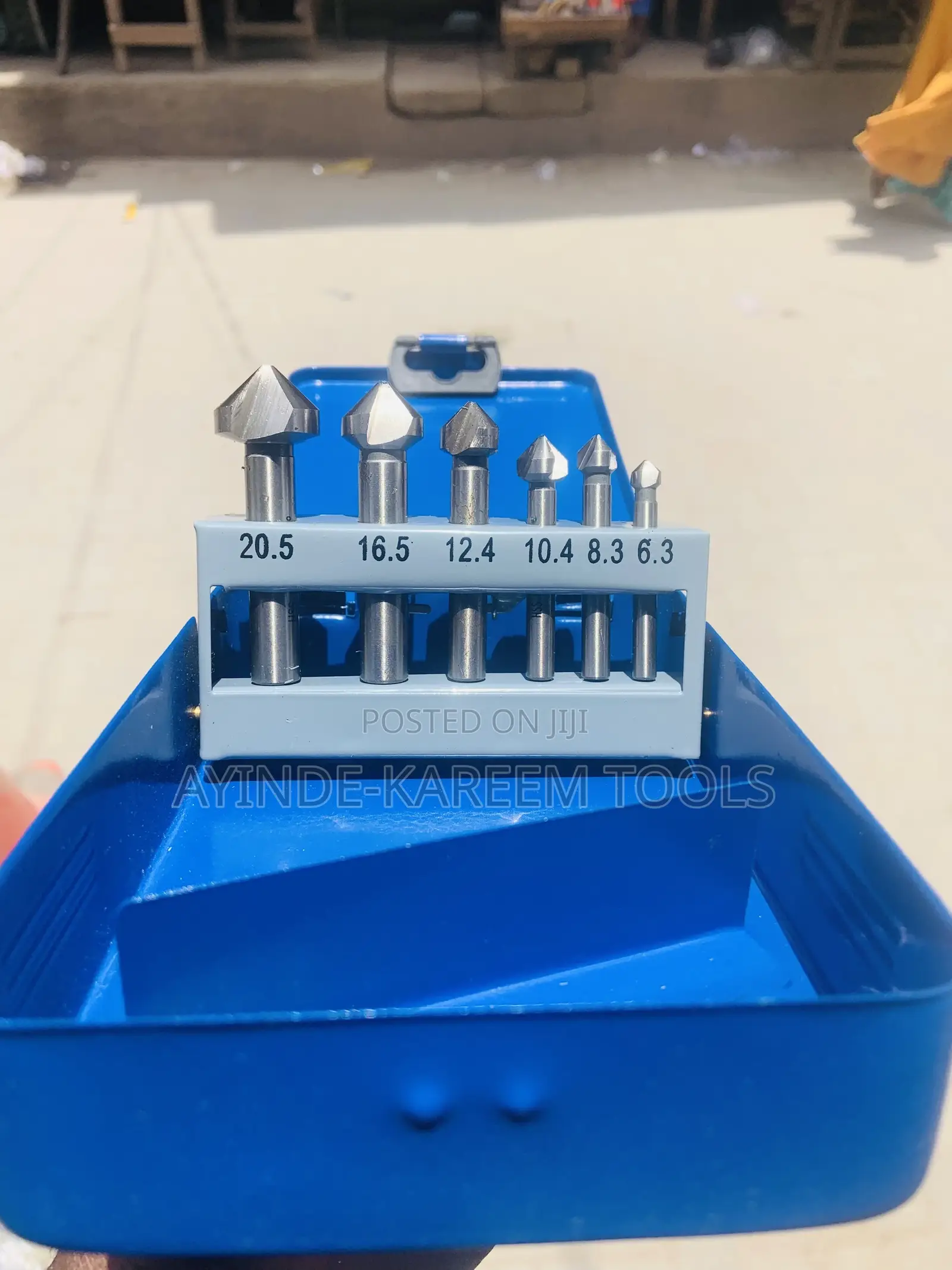 Cuntersunk Bit Set 6.3—20.5