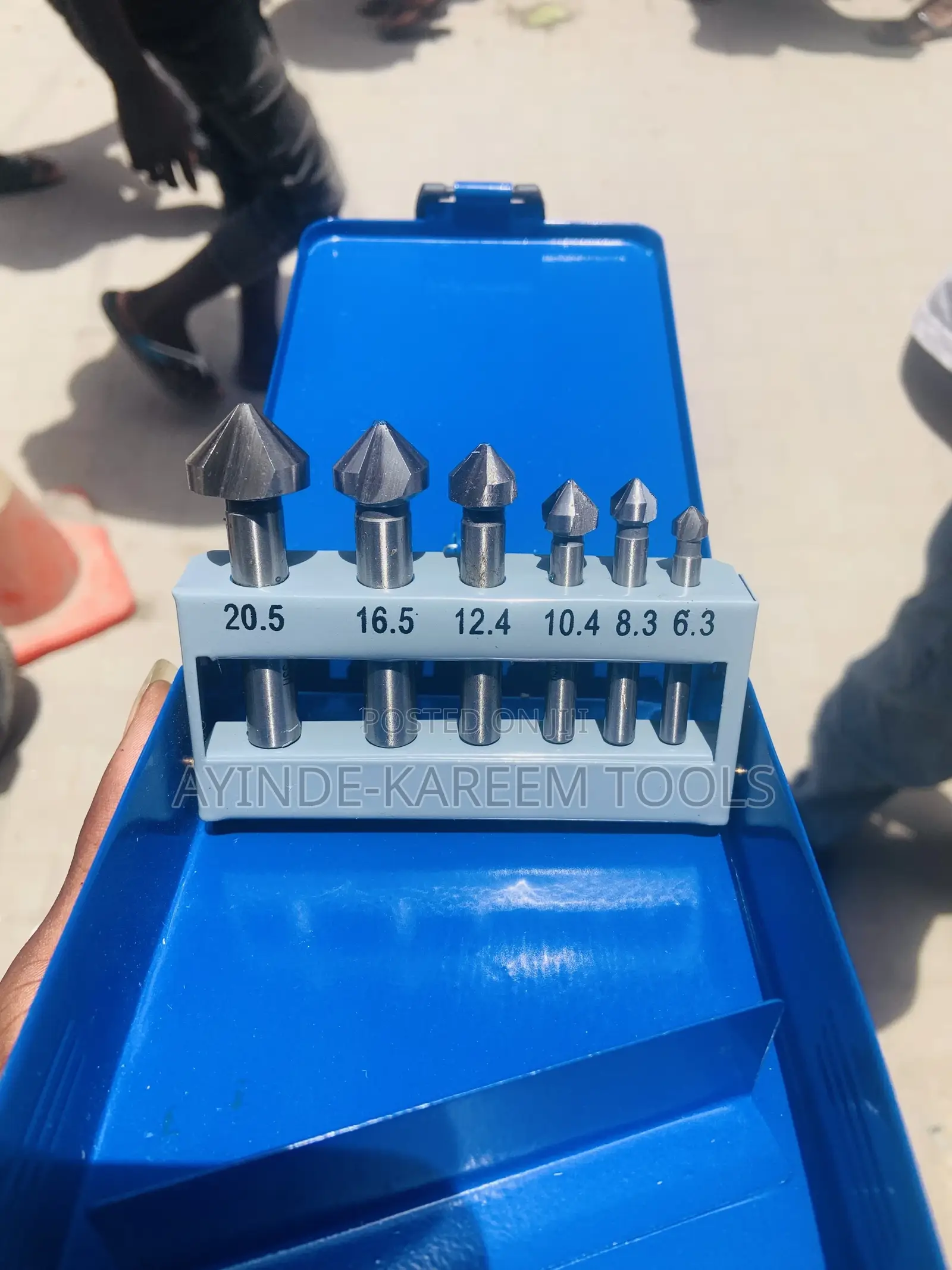 Cuntersunk Bit Set 6.3—20.5
