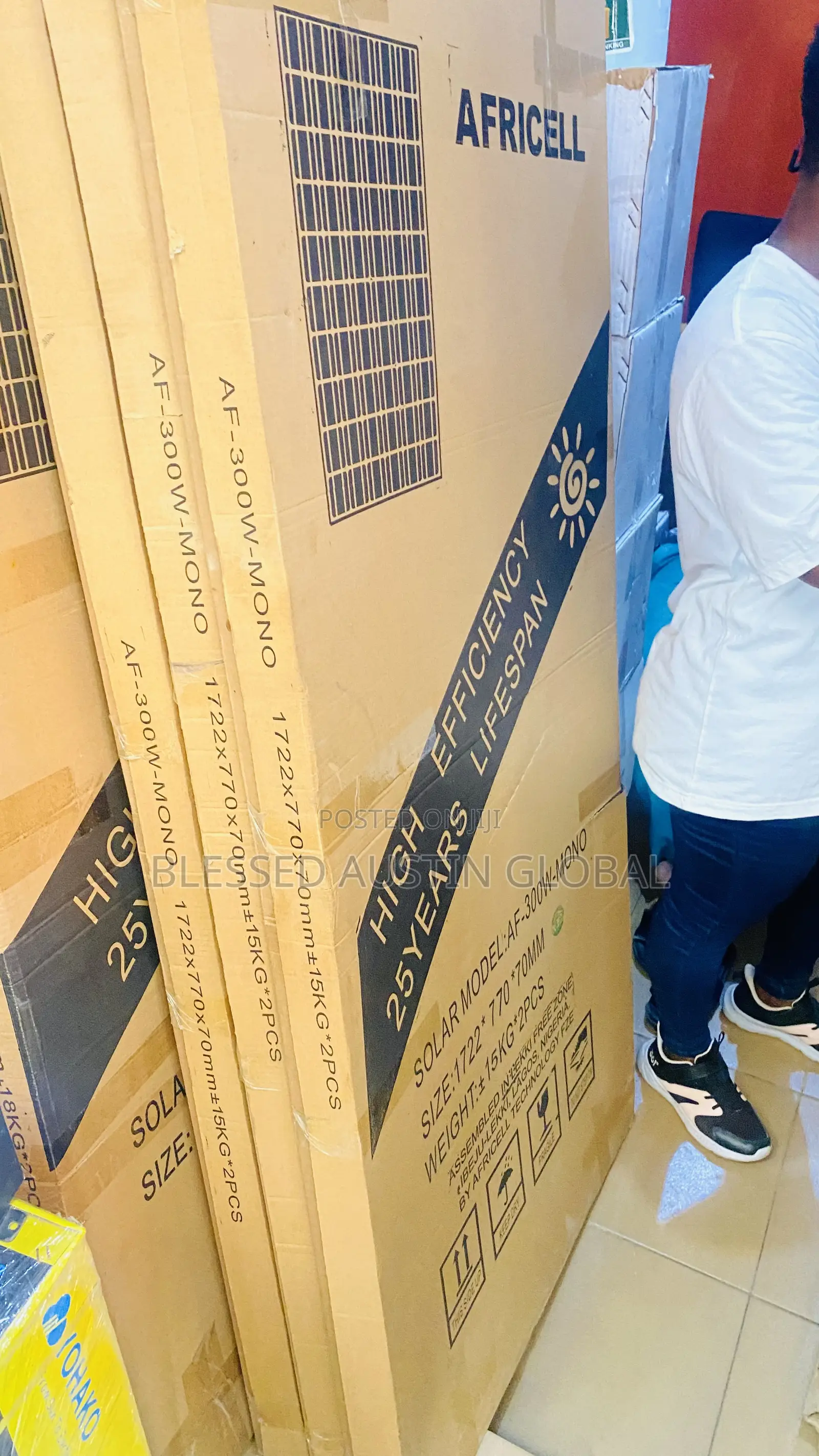 300 Watts Mono Solar Panel