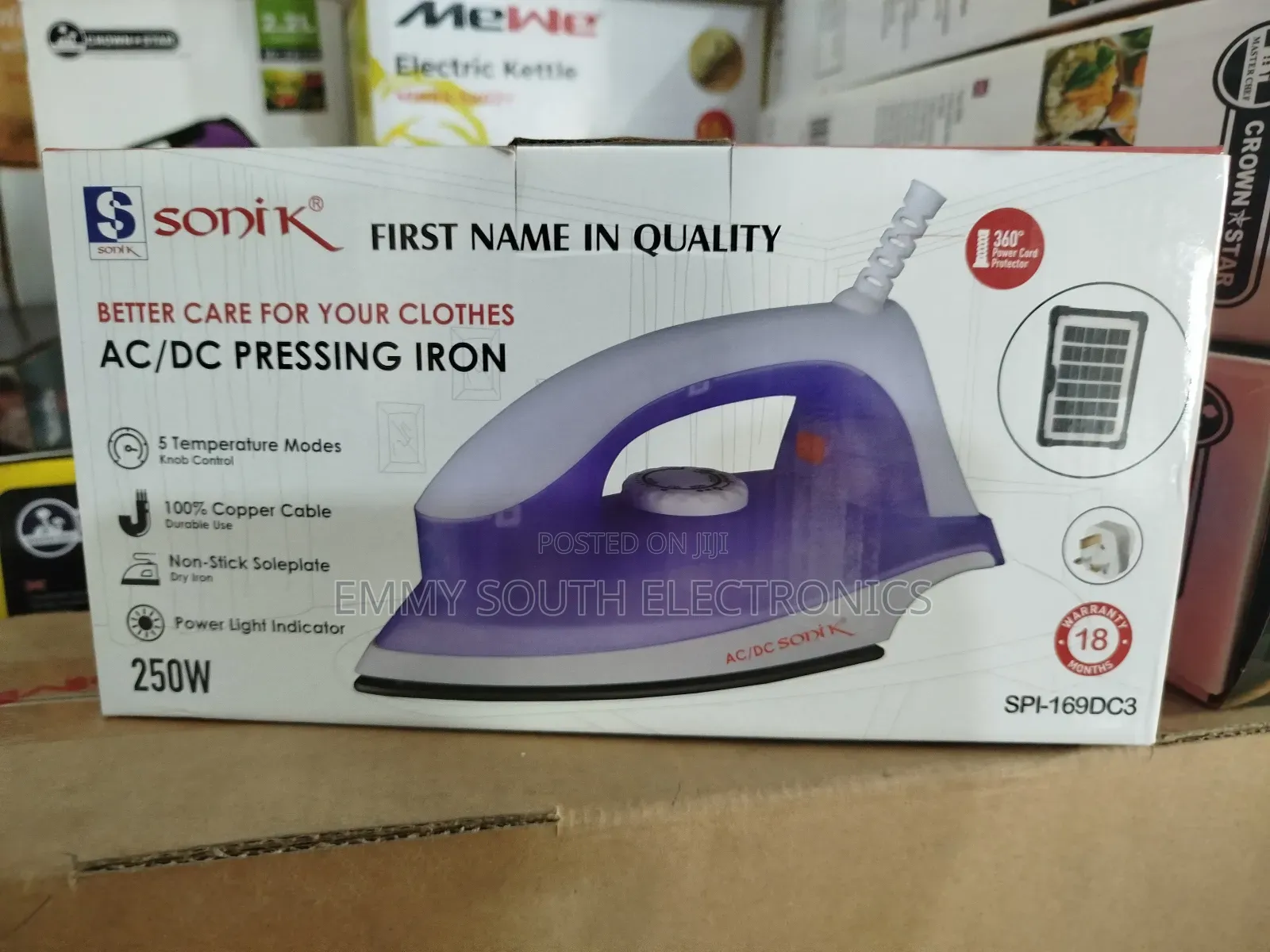 Sonik Inverter Pressing Iron 250w