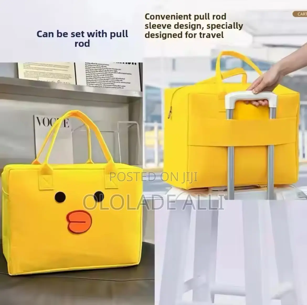Large Capacity Cartoon Travel Bag