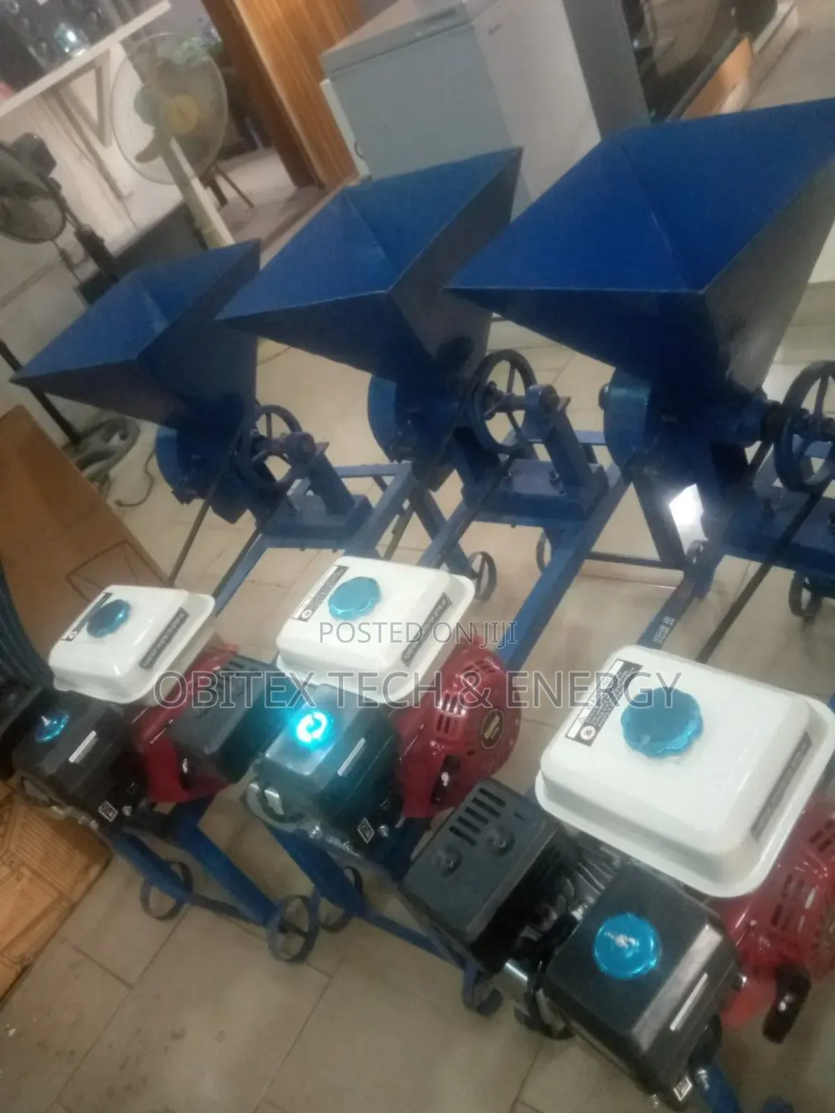 Complete Grinding Mill With Gx160/Gx200 Engine.