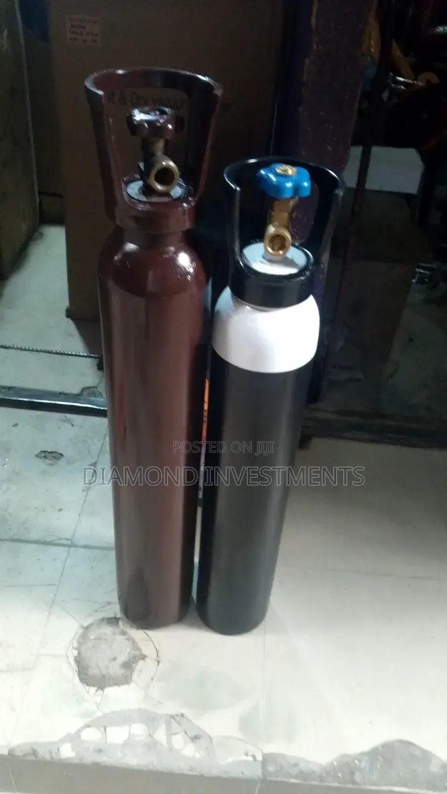 Complete Set Of Gas Cylinder