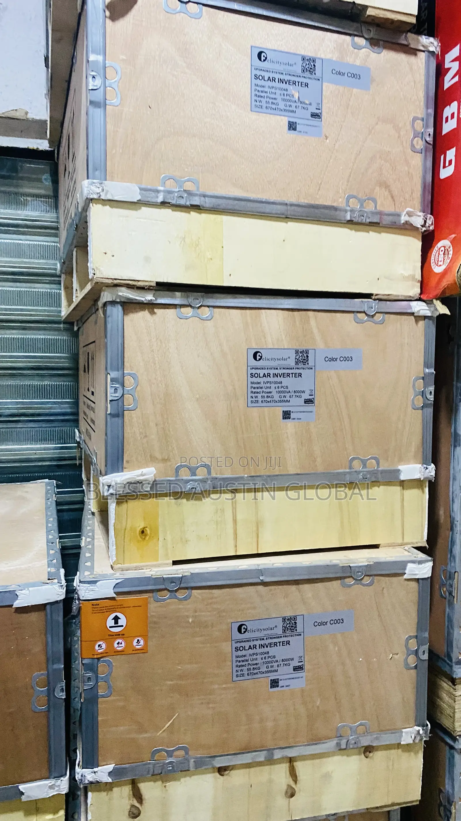 10kva Felicity Inverter Built With 120a Charger Controller