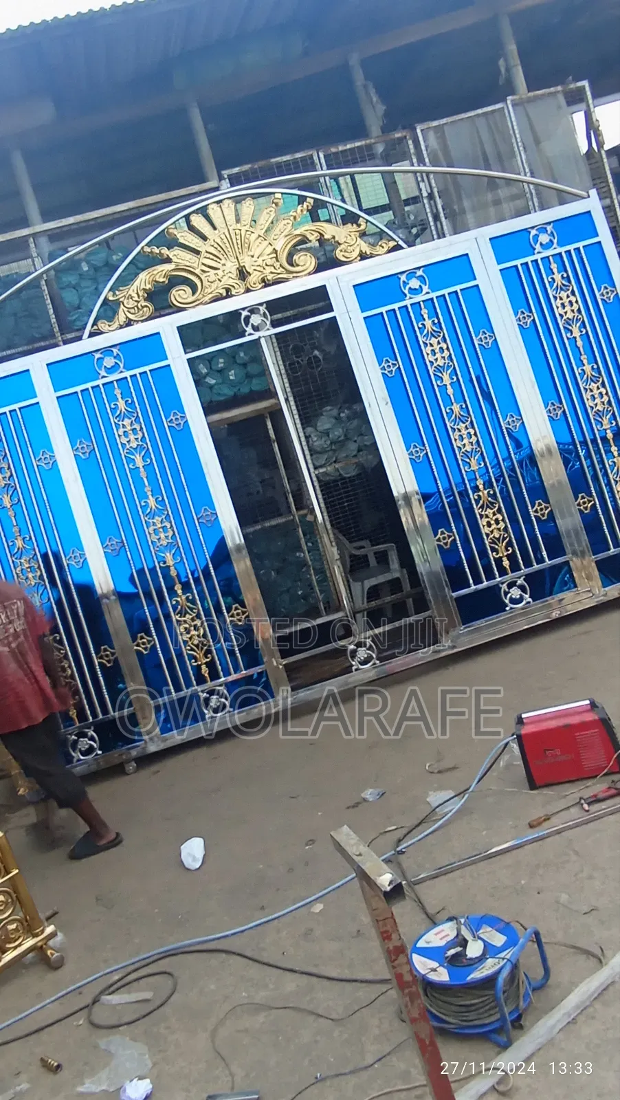 Harmony Stainless Steels Blue Gates