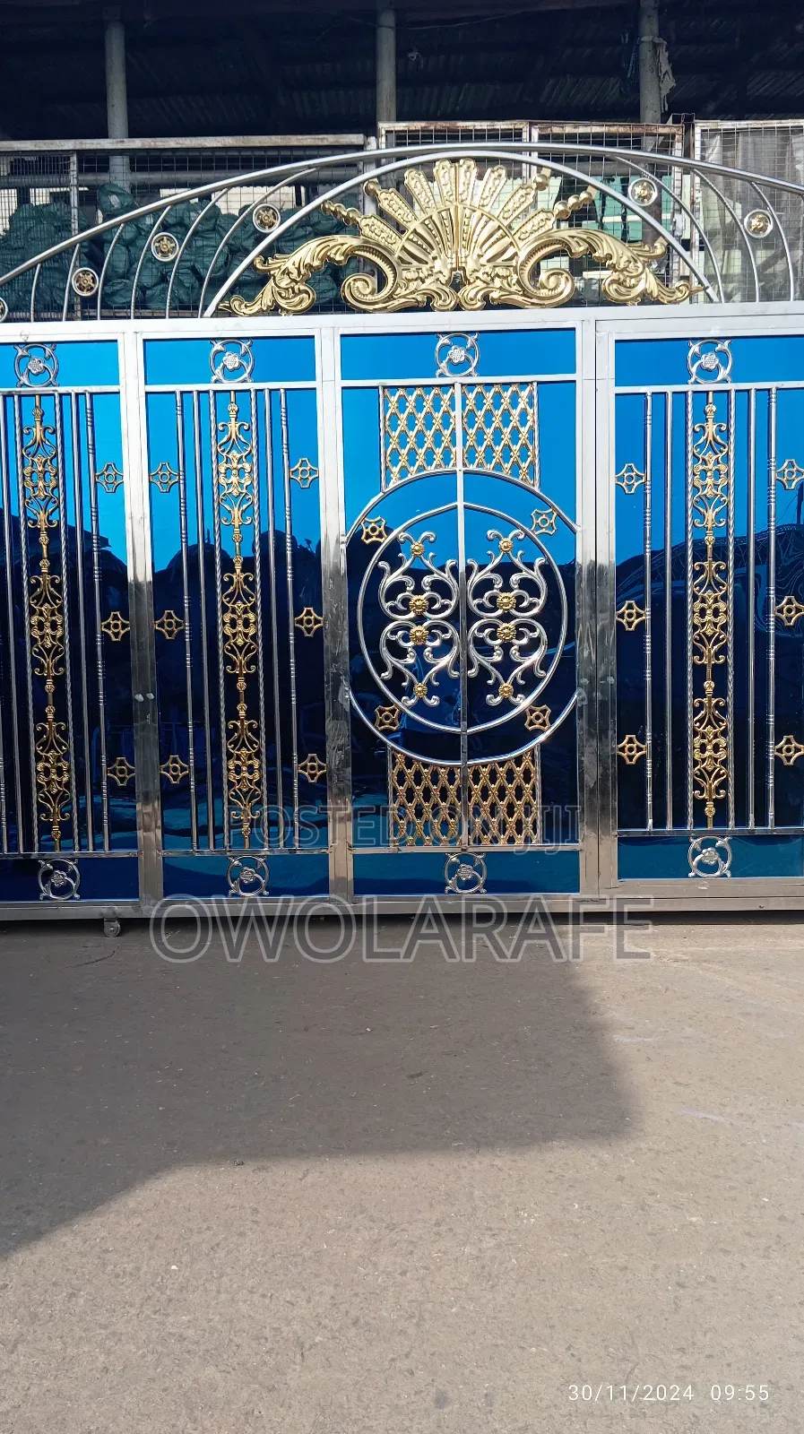 Harmony Stainless Steels Blue Gates