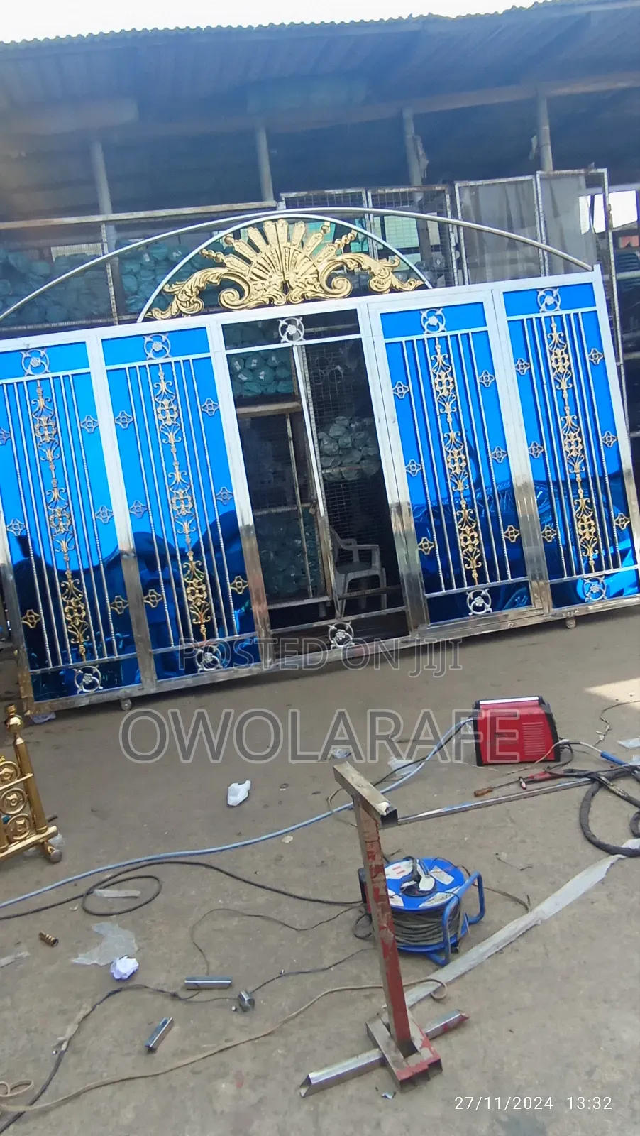 Harmony Stainless Steels Blue Gates