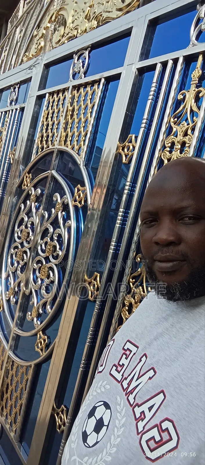 Harmony Stainless Steels Blue Gates