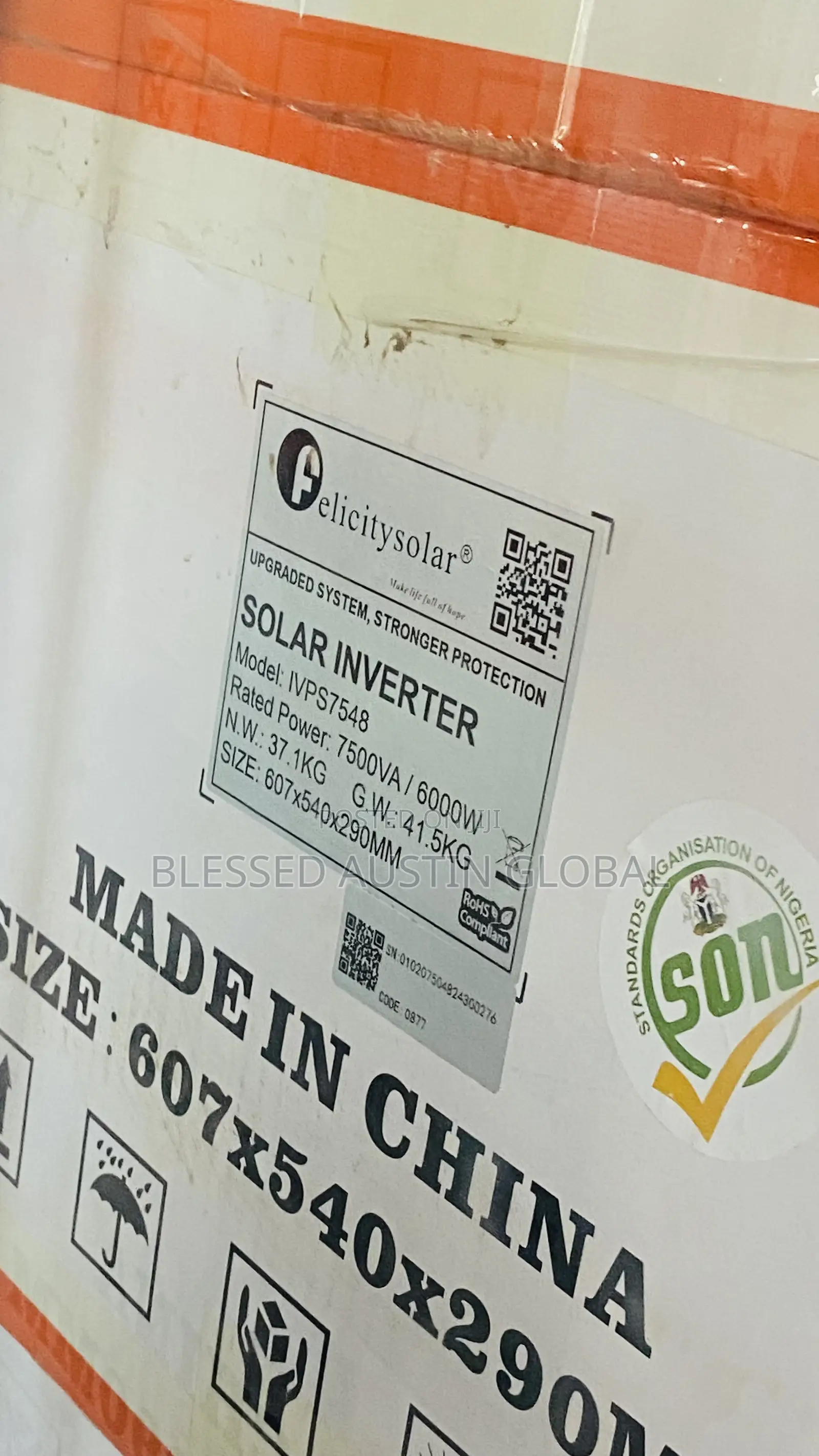 7.5kva Ivps Felicity Solar Inverter