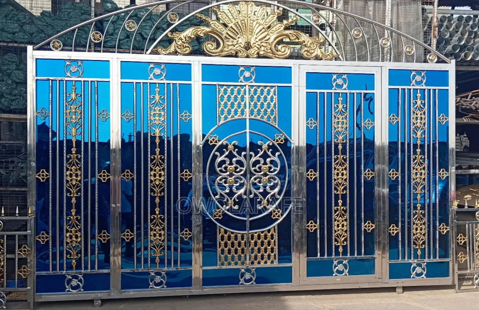Harmony Stainless Steels Blue Gates