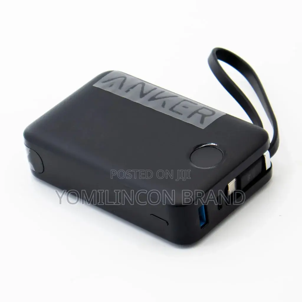 Anker Power Bank 20000mah, 22.5w, Built in Usb-C Cable