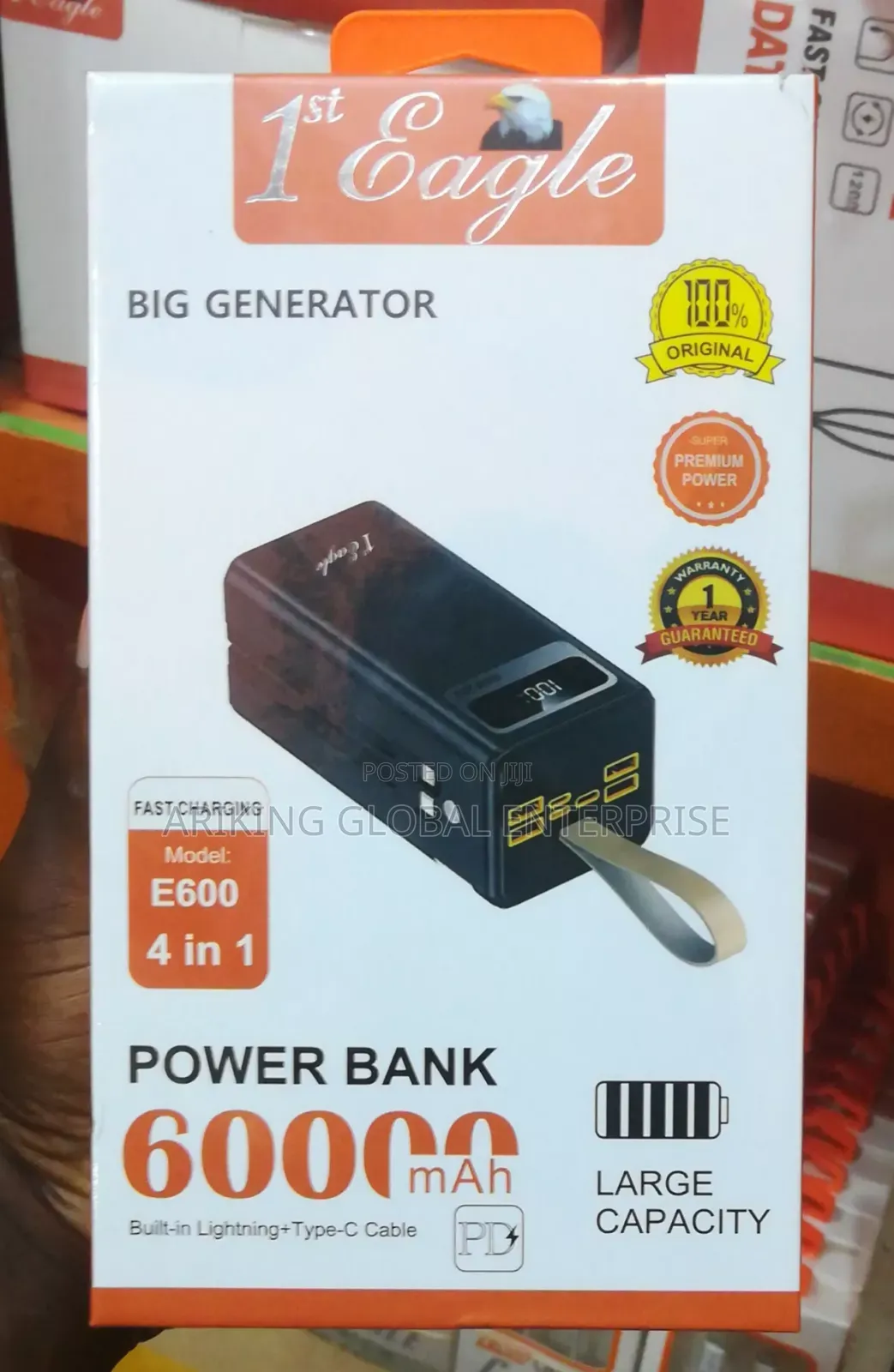 60,000mah 1st Eagle Power Bank