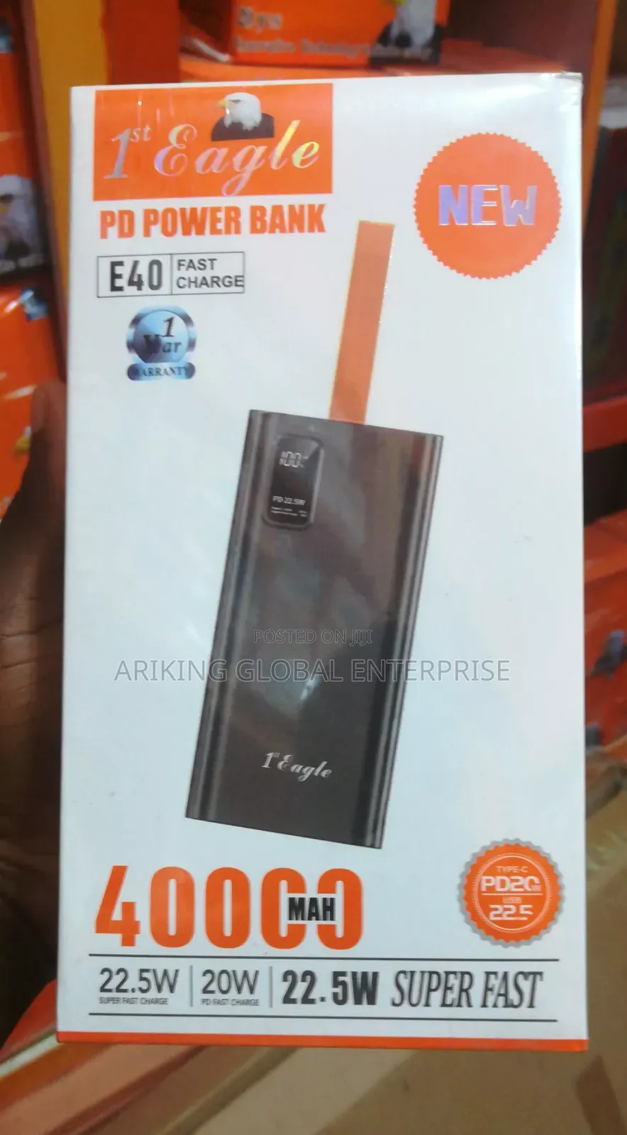 40,000 Mah 1st Eagle Power Bank