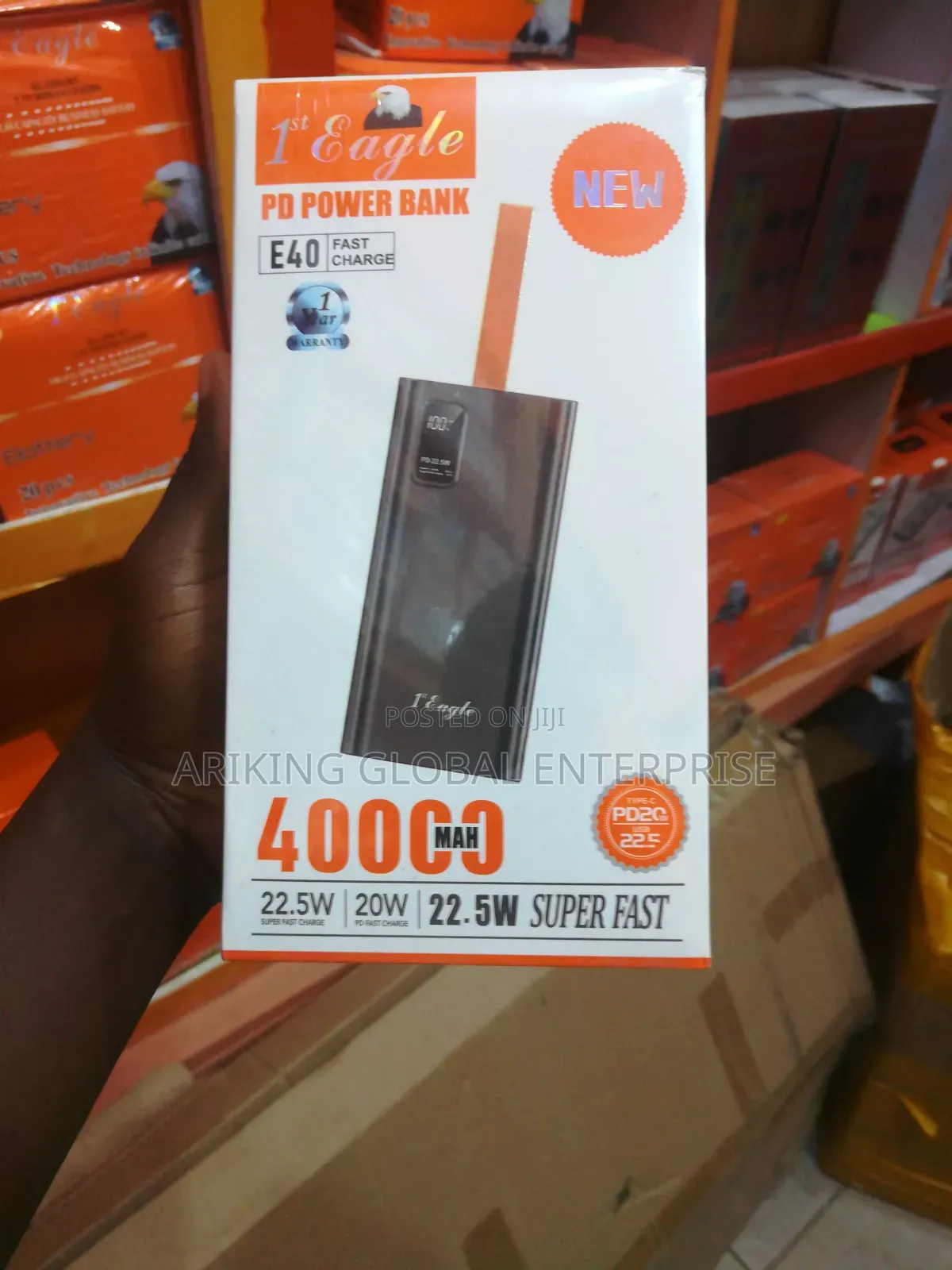 40,000 Mah 1st Eagle Power Bank