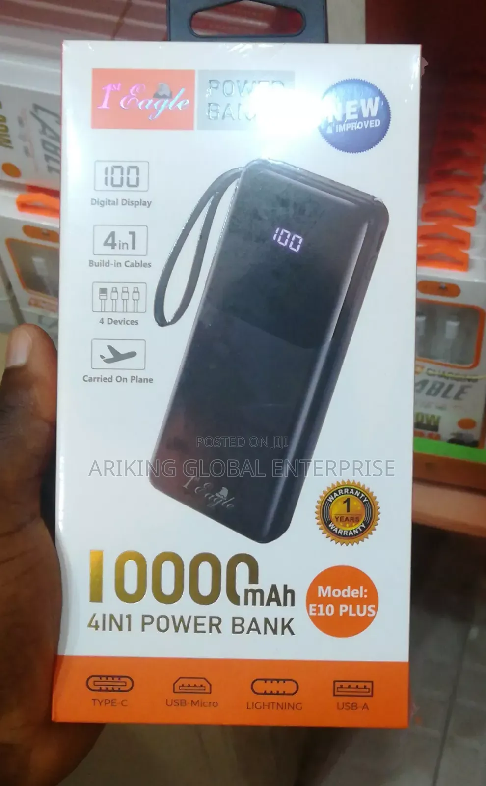 10,000mah 1st Eagle Power Bank
