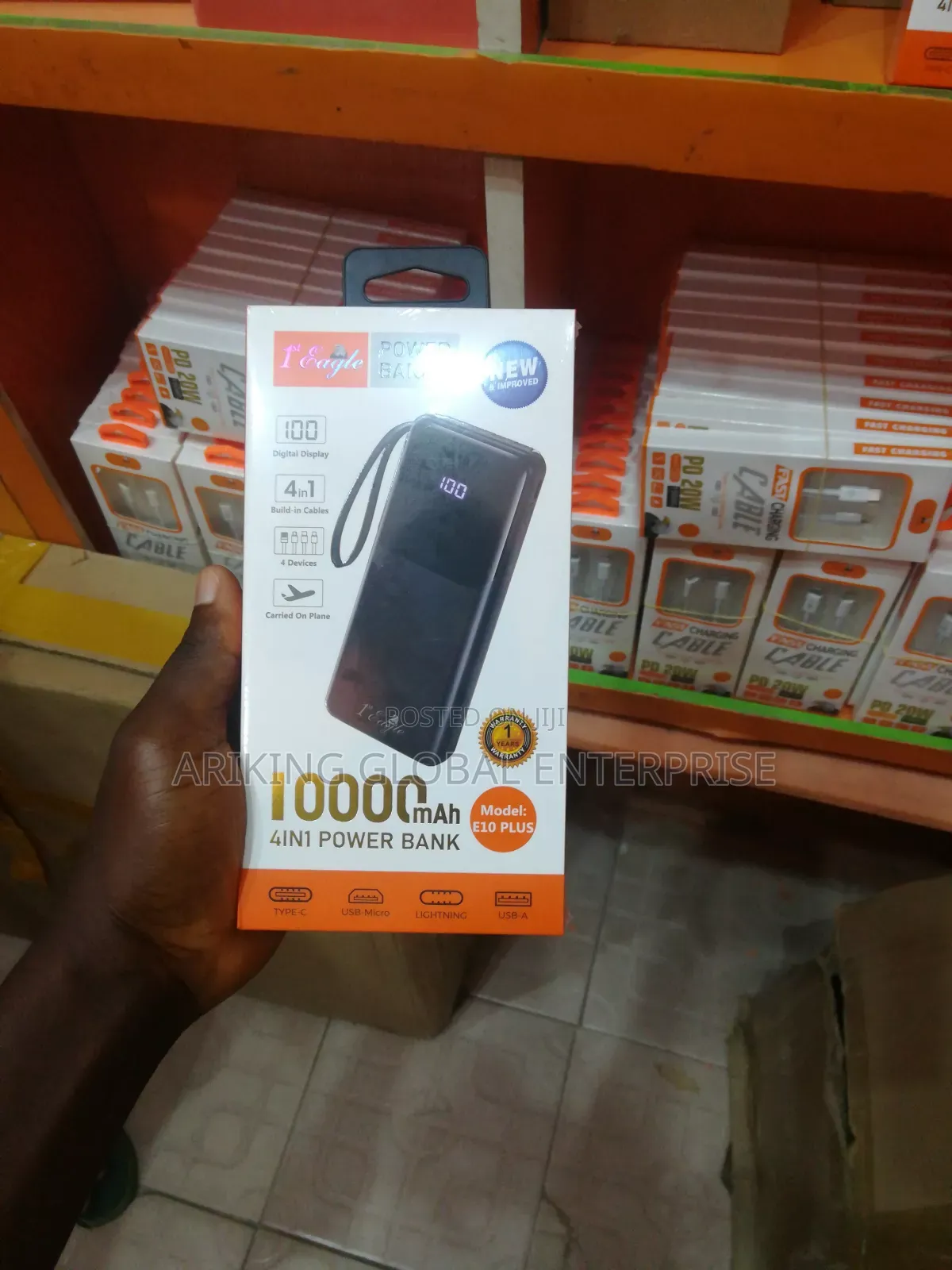 10,000mah 1st Eagle Power Bank