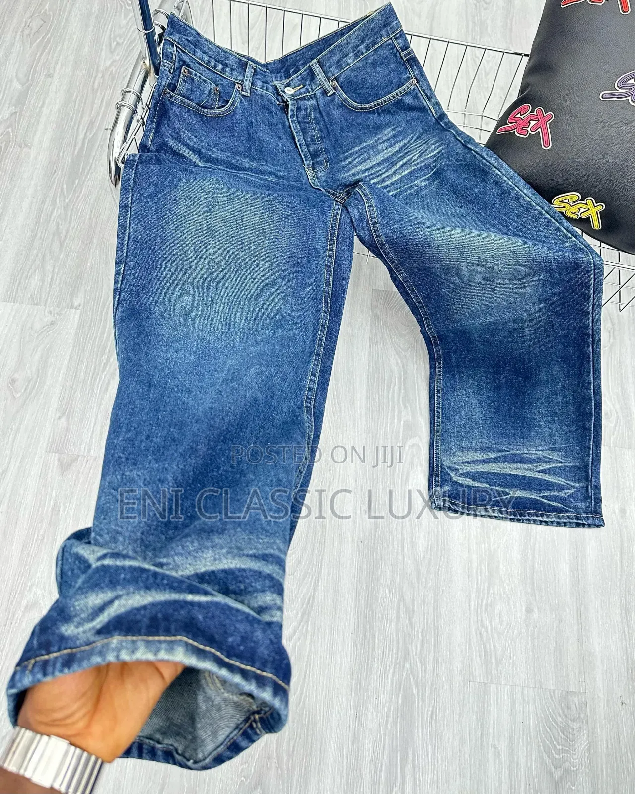 Pure Quality Luxury Cargo Jeans 👖 Not Regular Well Banded