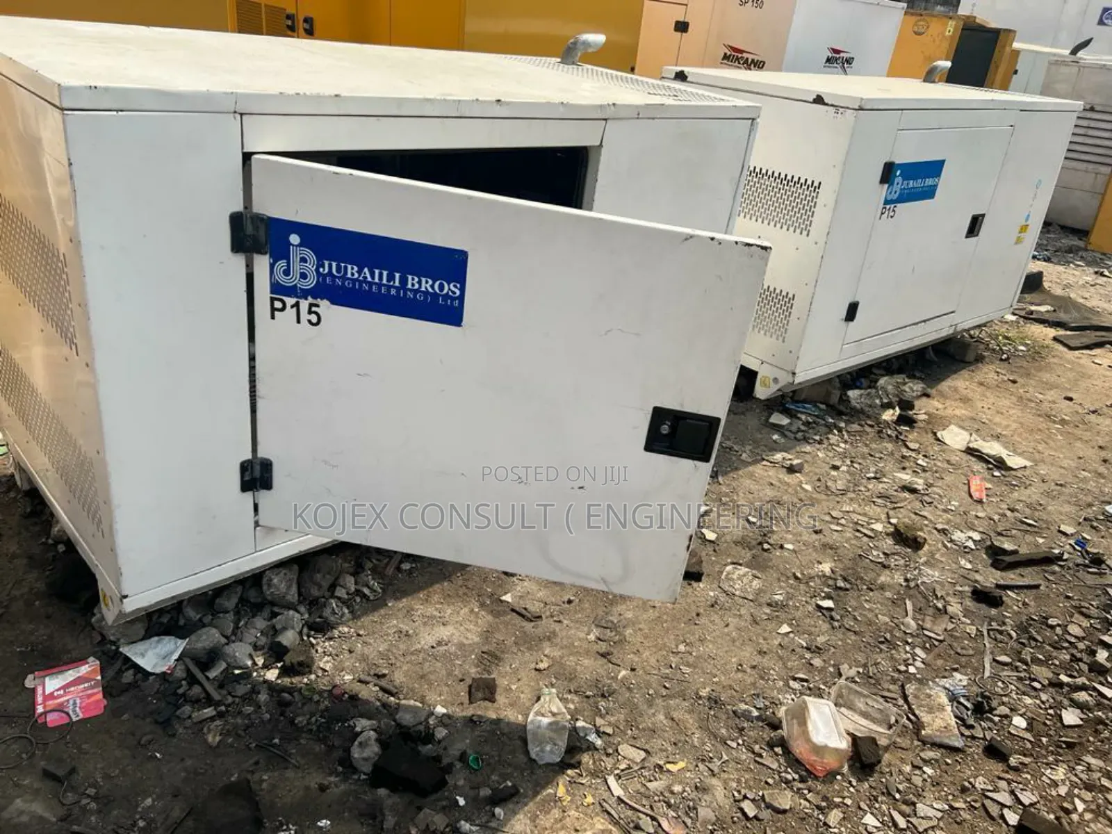 Neatly Used 15kva Jb Jubaili Bros Soundproof Generator