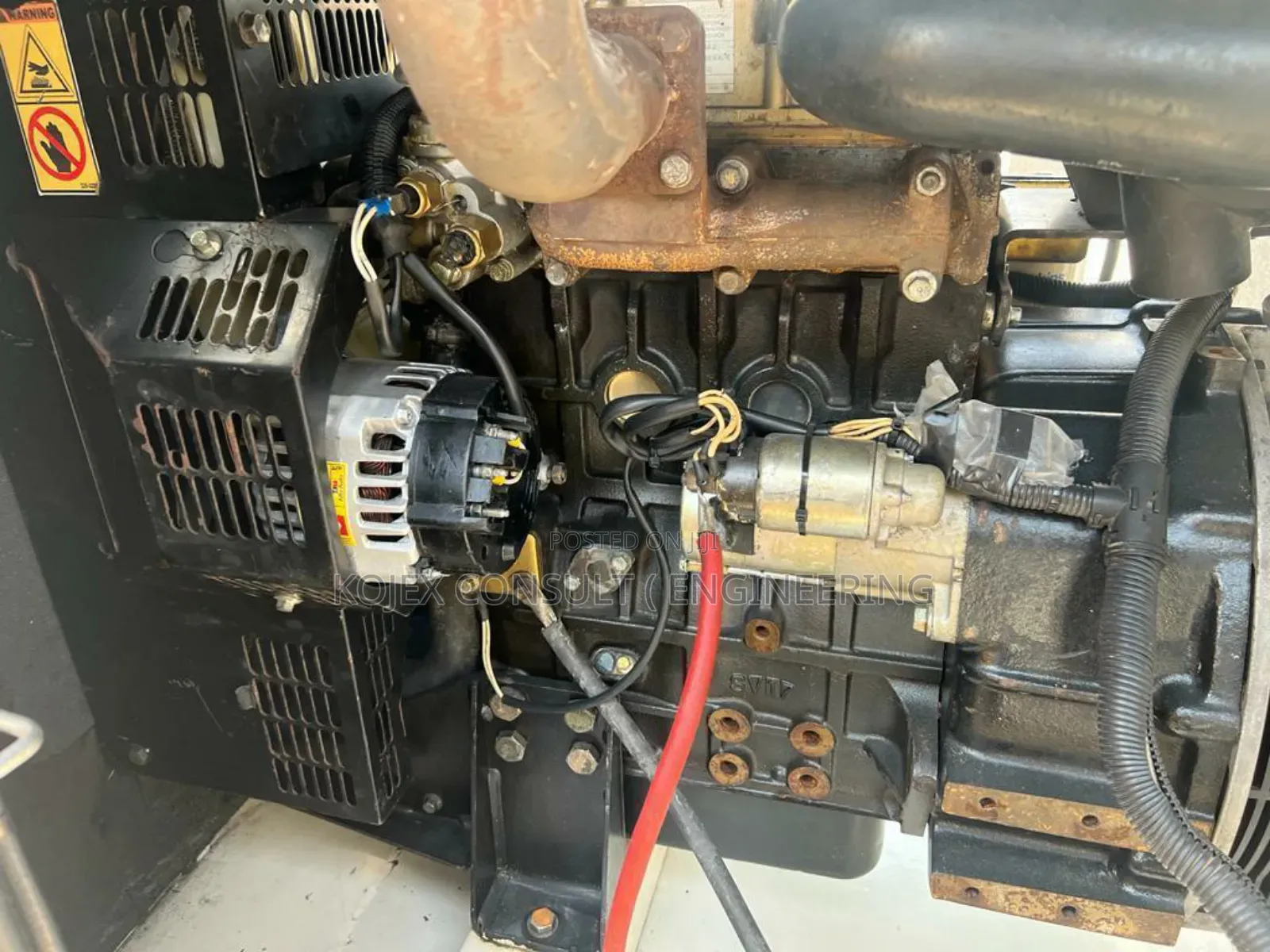 Neatly Used 15kva Jb Jubaili Bros Soundproof Generator