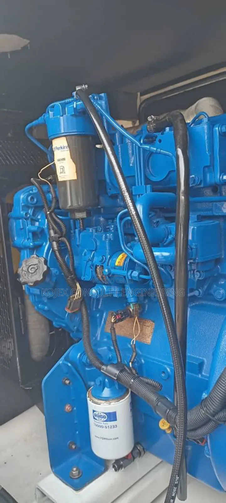 Neatly Used 60kva Fg Wilson Soundproof Generator