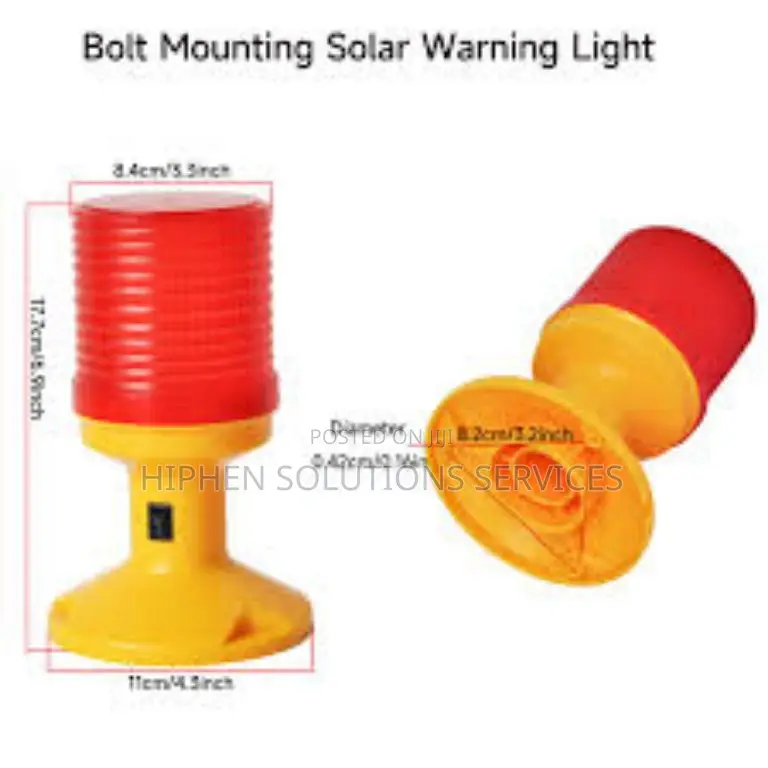 Solar Warning Construction, Safety Traffic Light