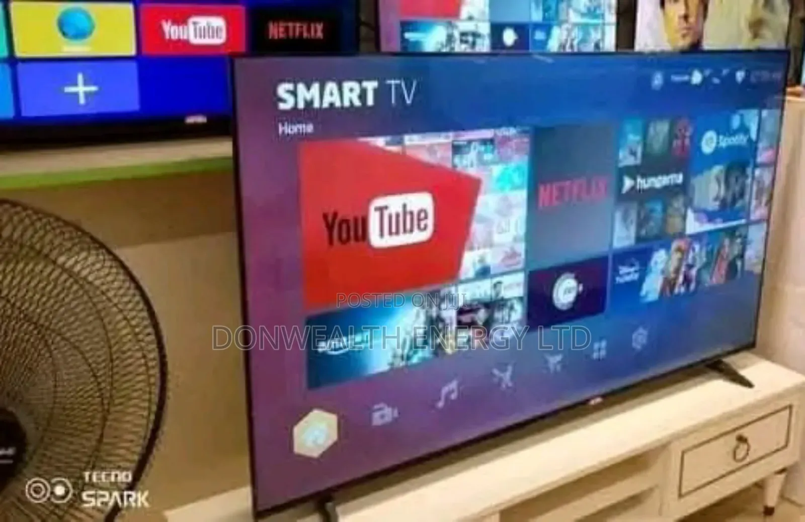 50"Slim Smart Led Lg Tv, Netflix +Youtube +Bluetooth