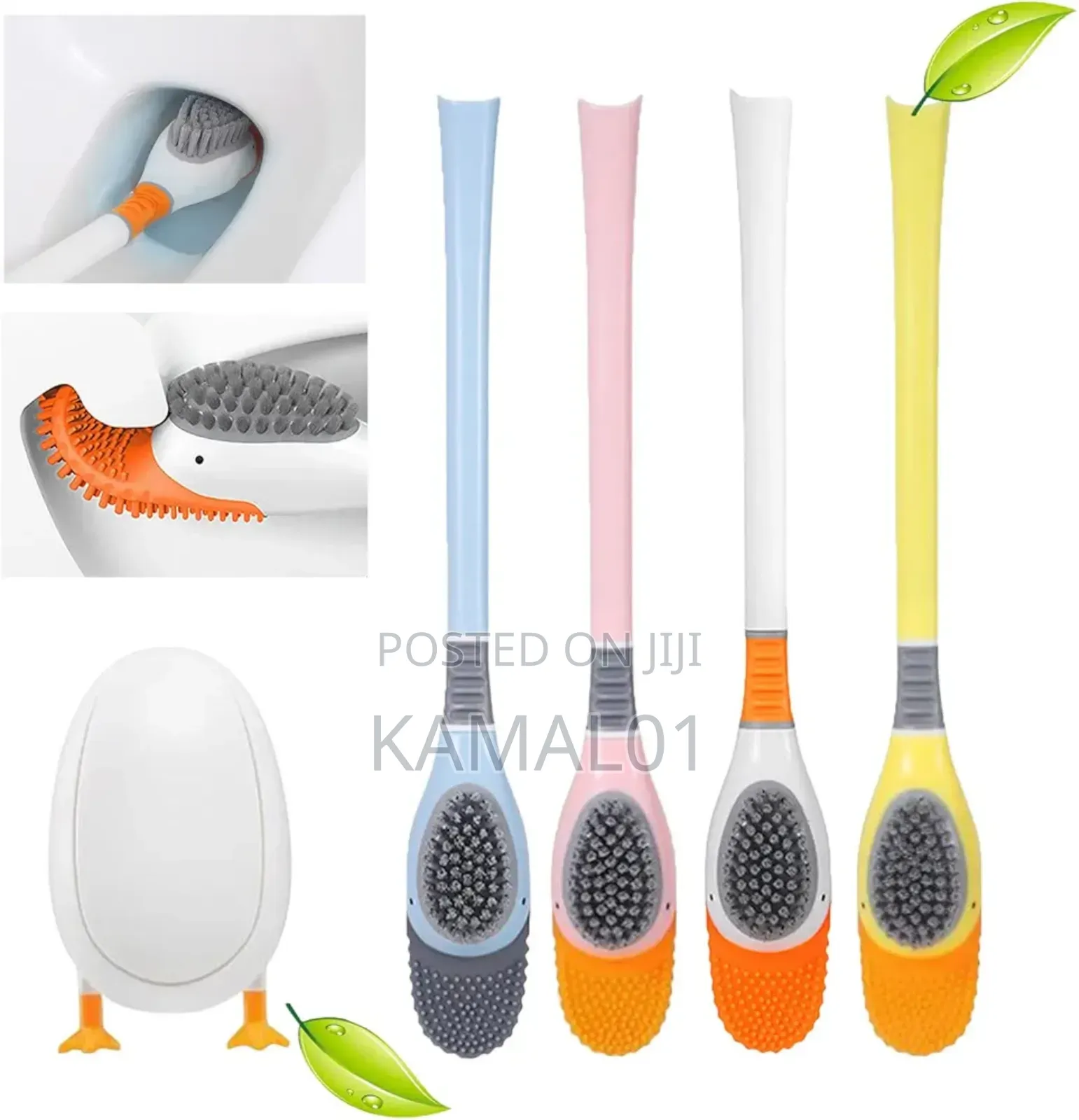 Silicone Toilet Brush - Wall Hangingtoilet Brush