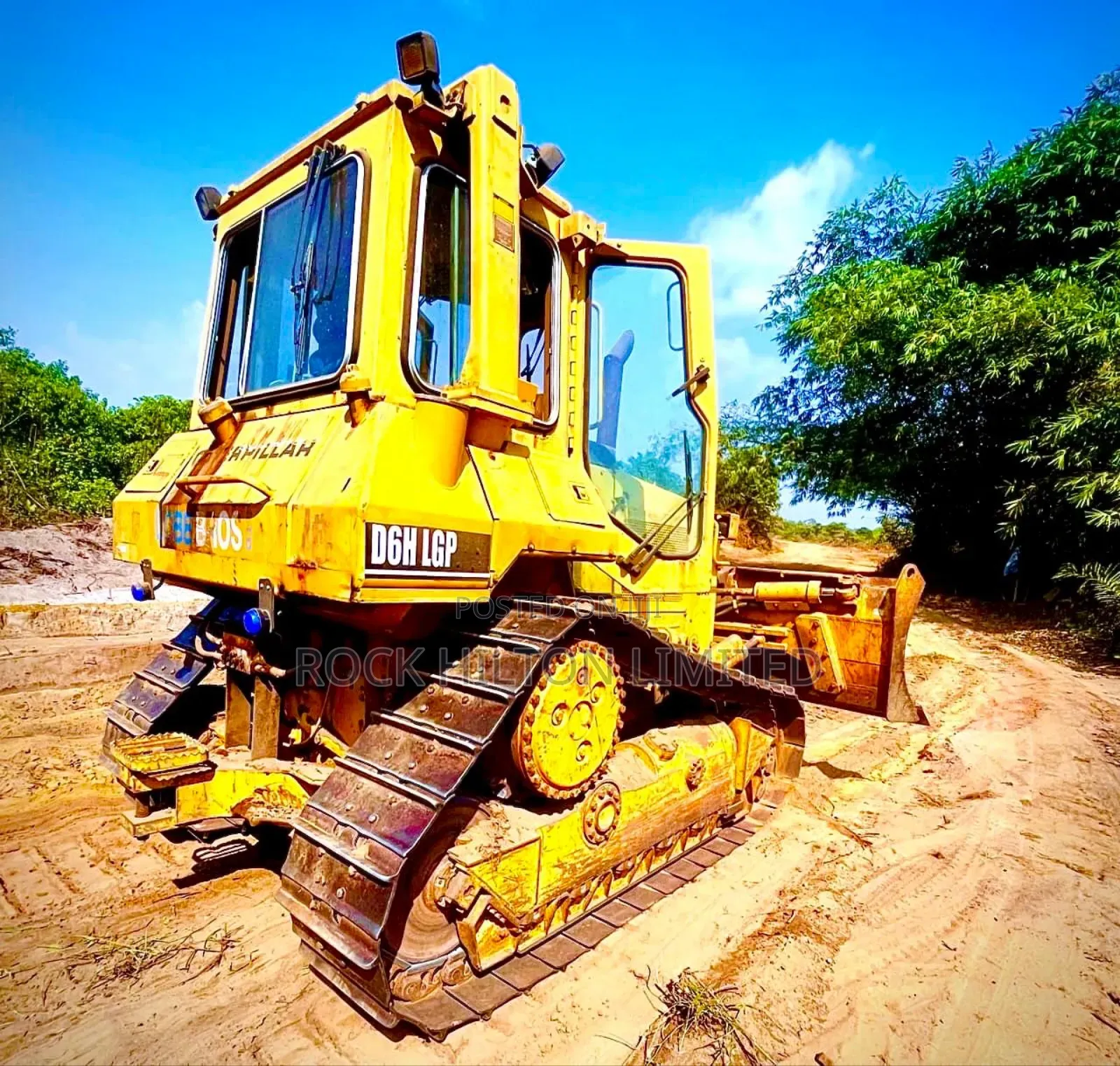 V- Track Bulldozer D6h LGP for Hire