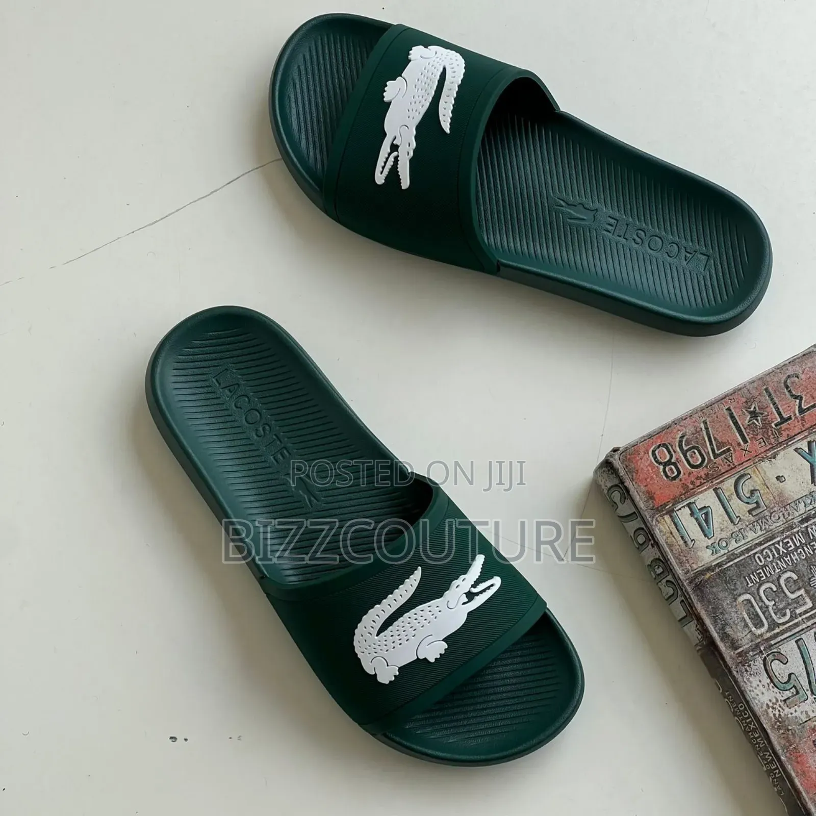 Original Lacoste Slides Available in Store