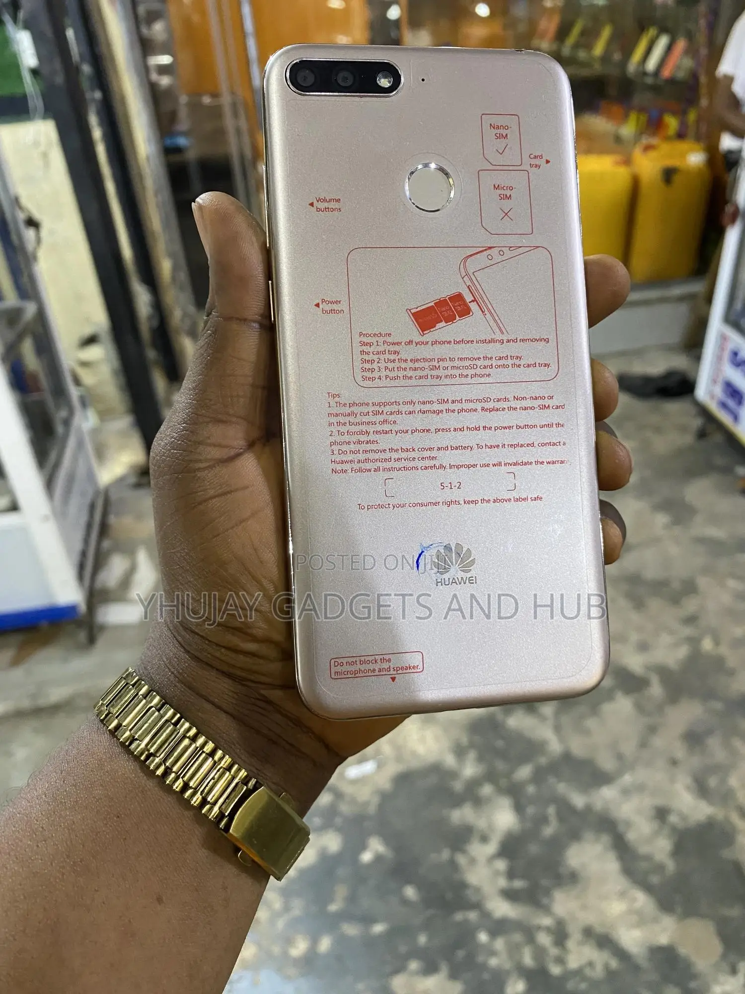 Huawei Y6 2018 16 GB Gold