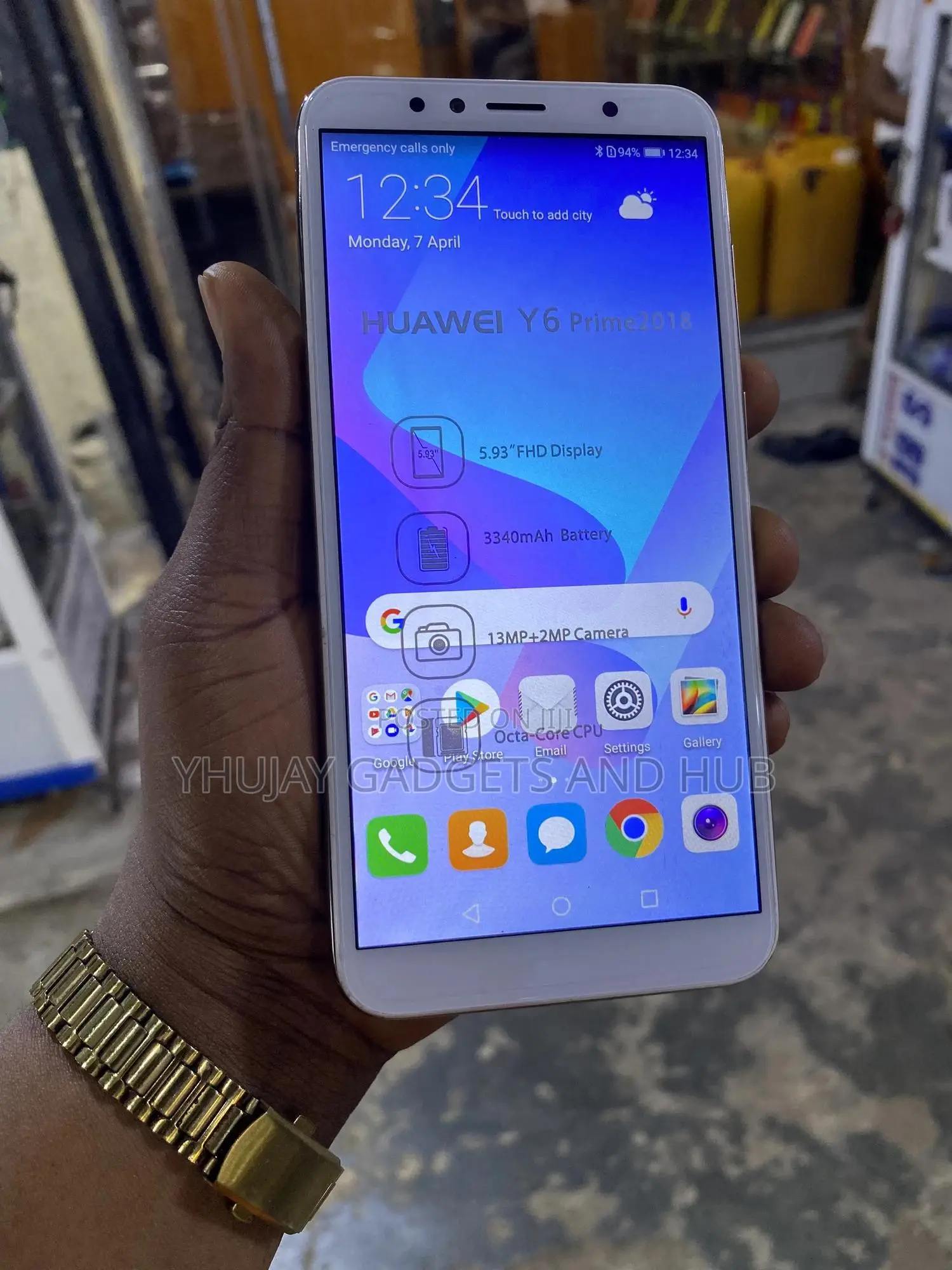 Huawei Y6 2018 16 GB Gold