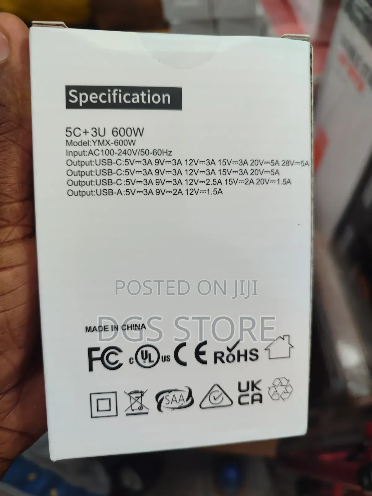 The Lion 600w Gan 3 Pro Desktop Fast Charger
