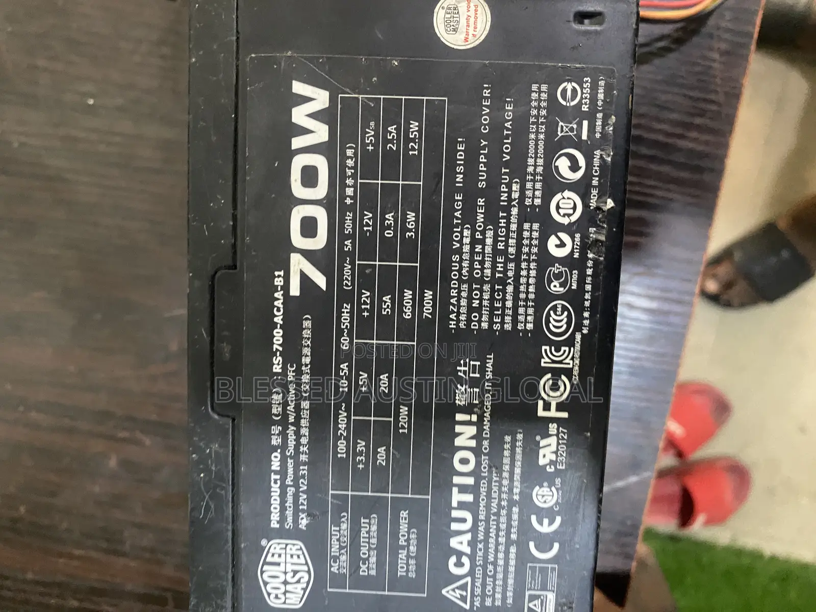 700w Cooler Master Power Supply