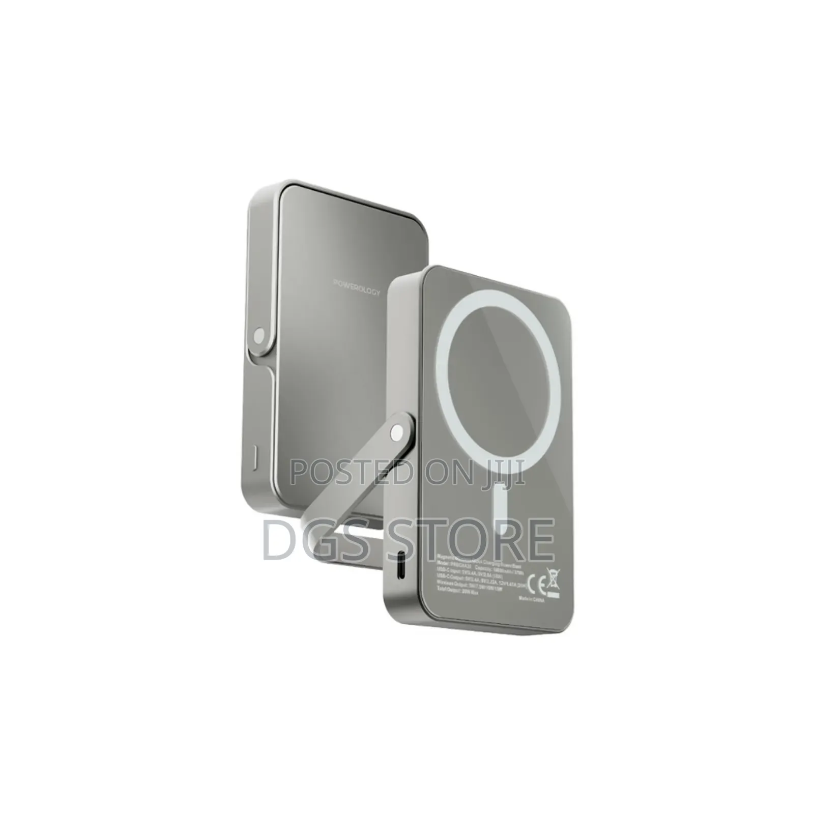 Powerology Pp036 10,000mah Magsafe Power Bank Glass Surface