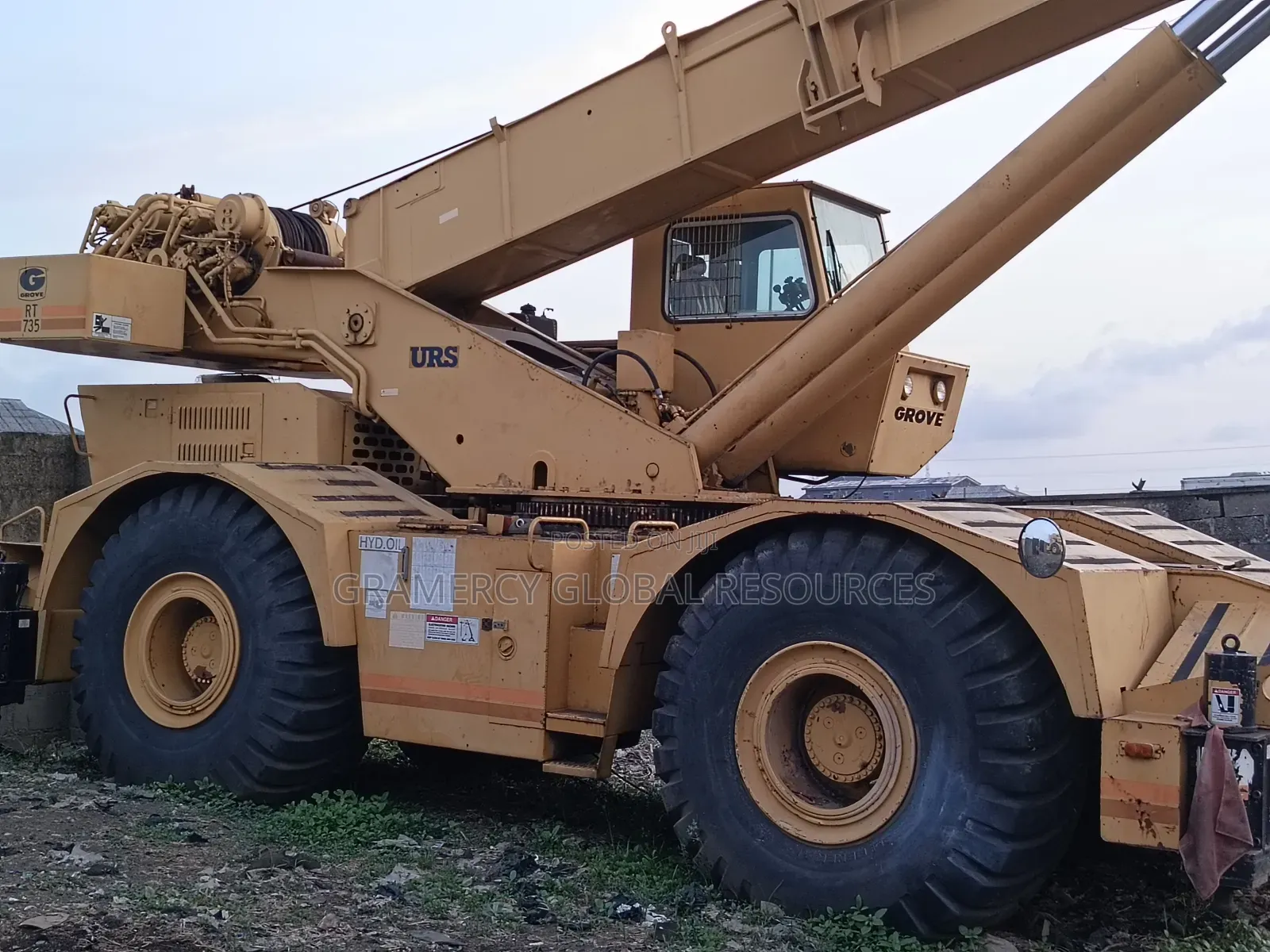 Foreign Used 45 Tons 4x4 Grove Mobile Crane