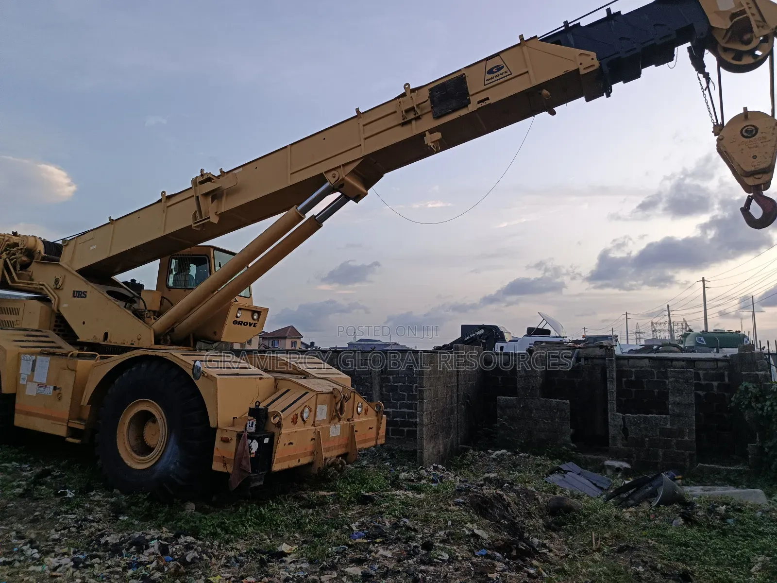 Foreign Used 45 Tons 4x4 Grove Mobile Crane