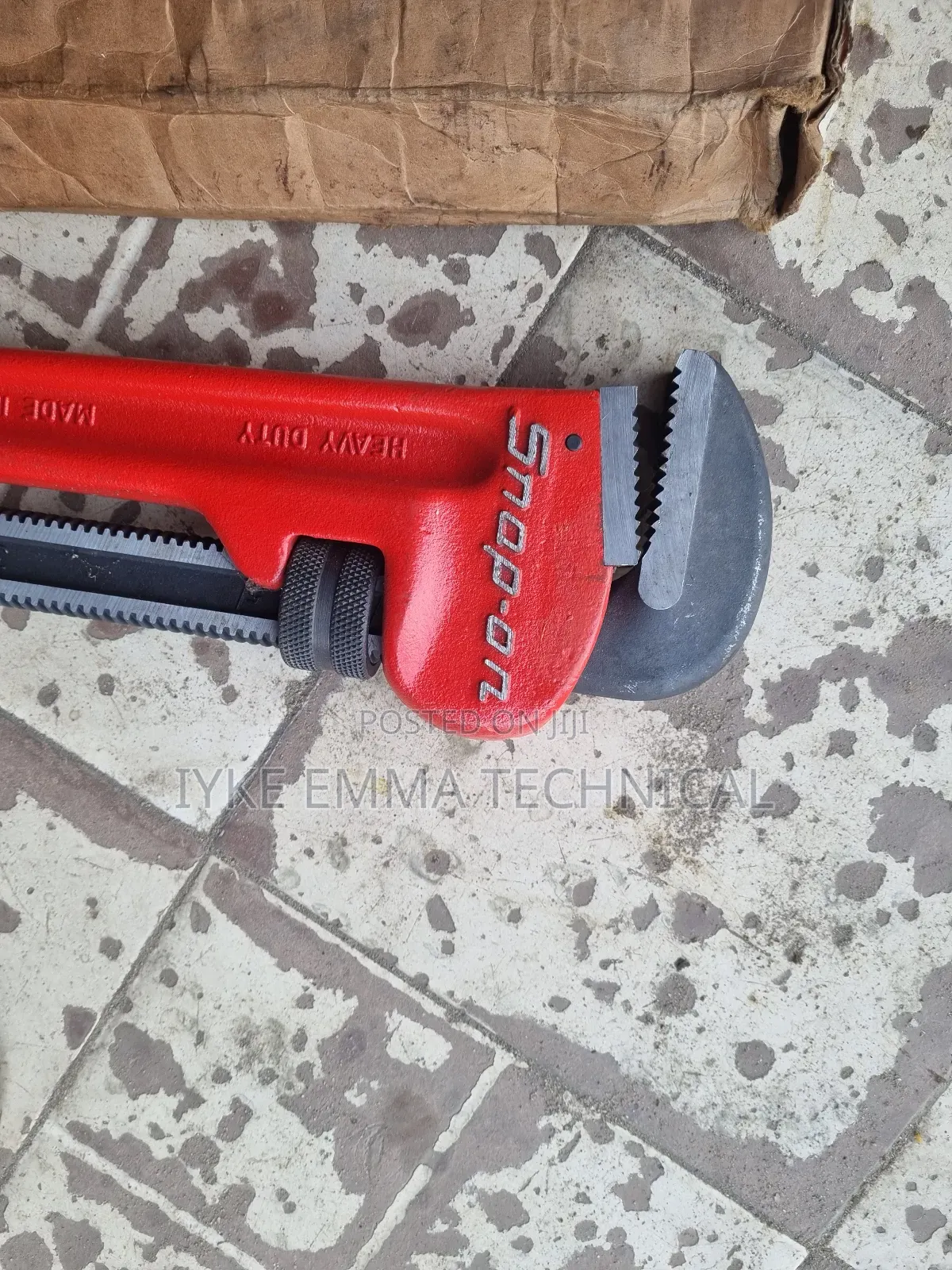 Snap-on Heavy-Duty Steel Pipe Wrench 36" Inch