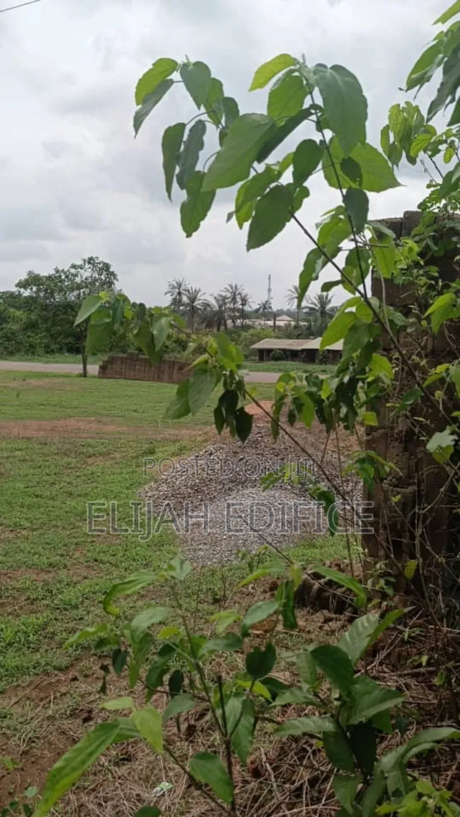 9 Half Plot of Land for Sale at Ofada Facing Major Road.
