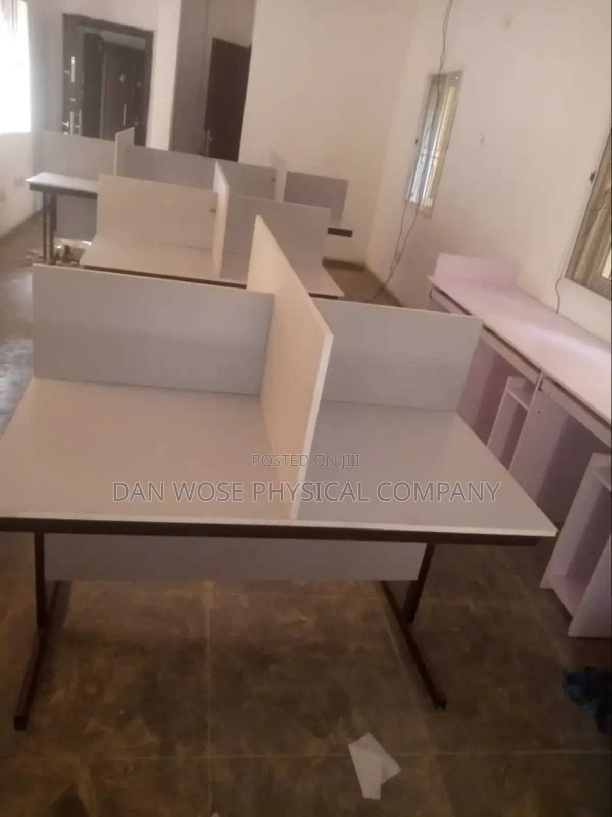 Library Table Four User Carrel